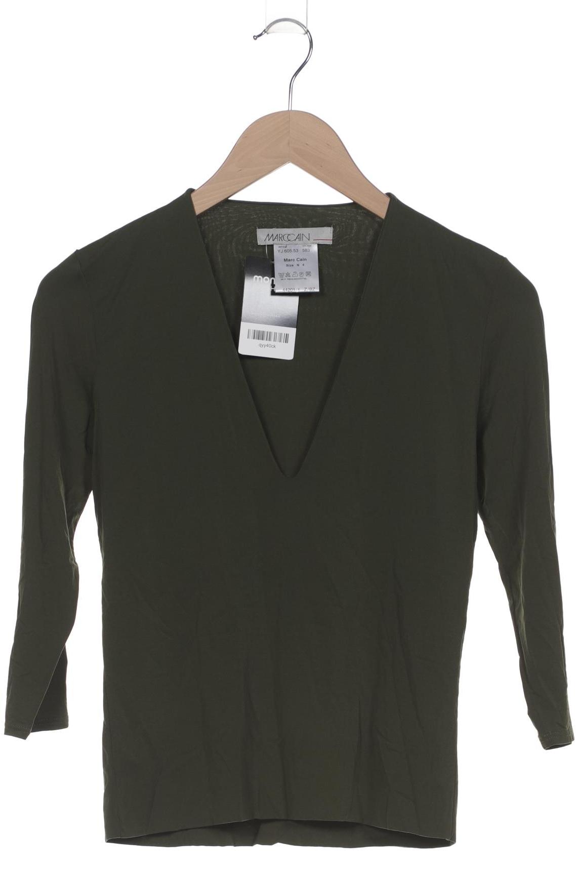 

Marc Cain Damen Langarmshirt, grün, Gr. 40