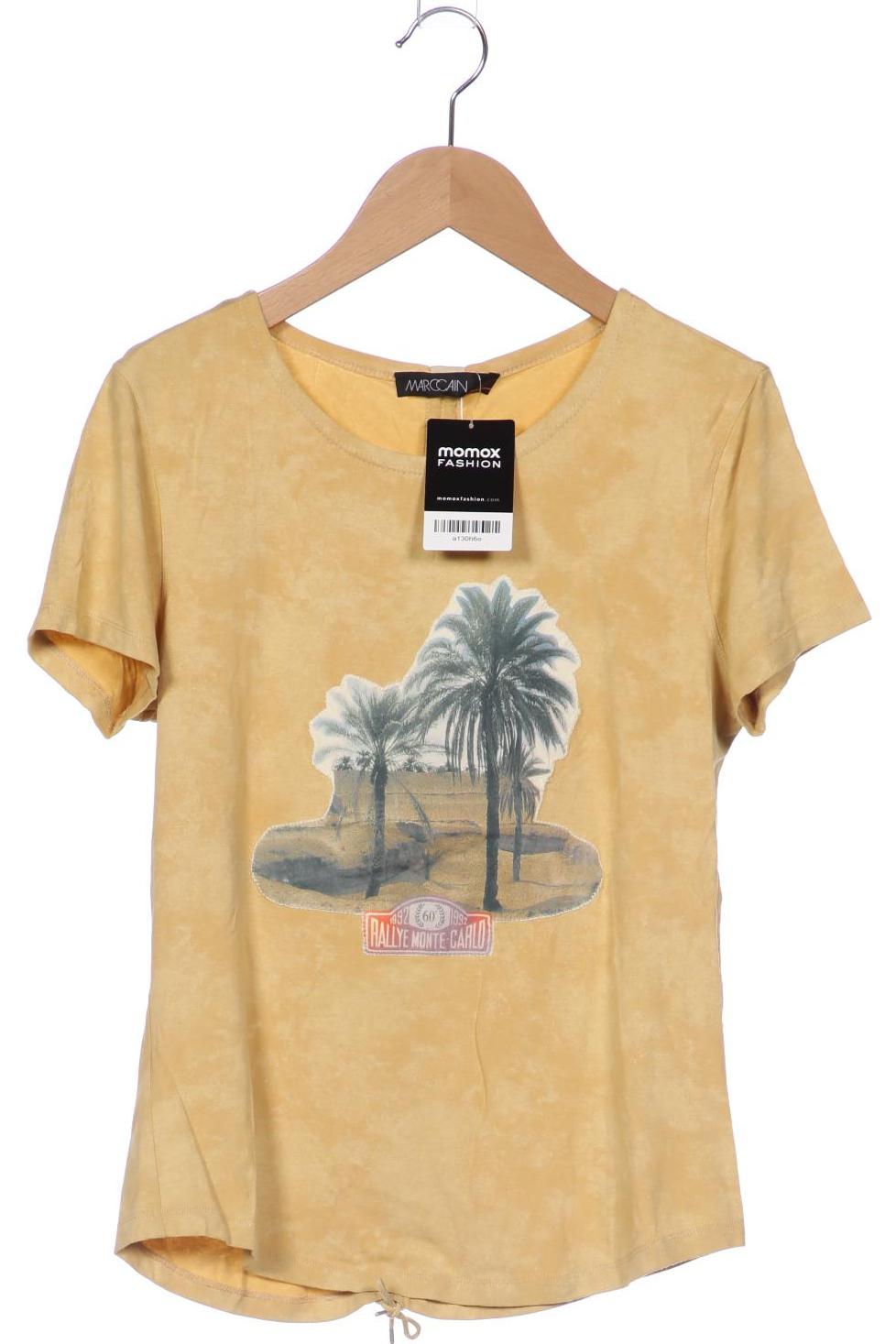 

Marc Cain Damen T-Shirt, gelb, Gr. 38
