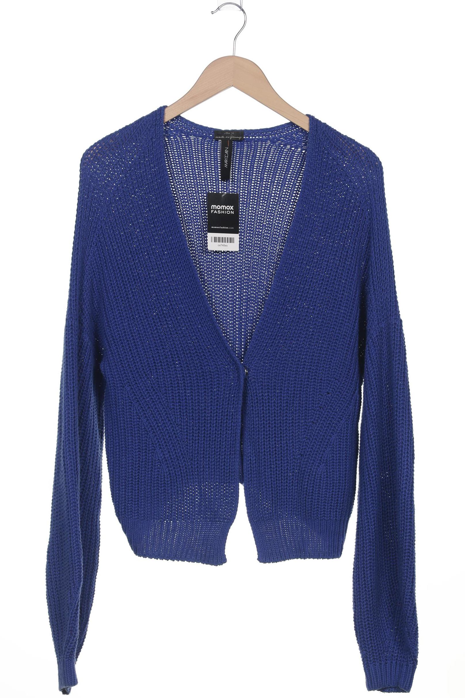 

Marc Cain Damen Strickjacke, blau, Gr. 36