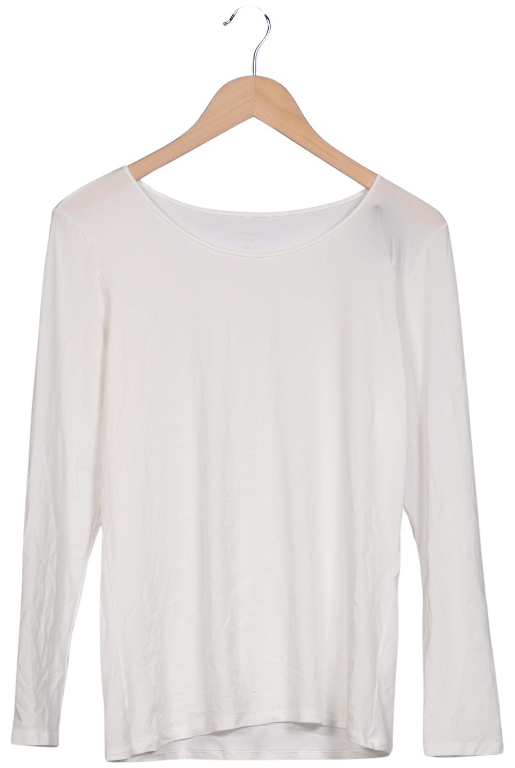 

Marc Cain Damen Langarmshirt, weiß, Gr. 38