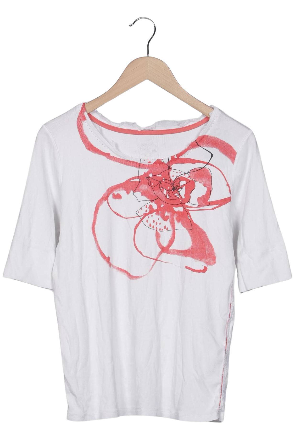 

Marc Cain Damen Langarmshirt, weiß, Gr. 44