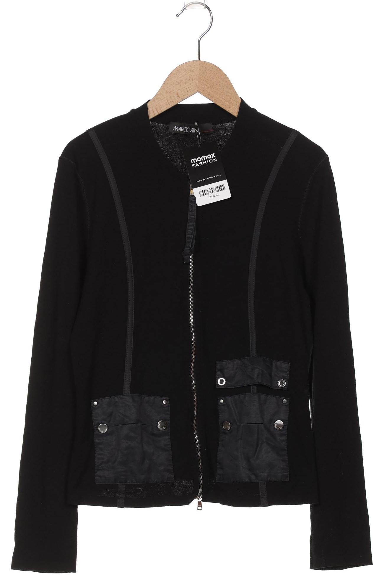 

Marc Cain Damen Strickjacke, schwarz, Gr. 40