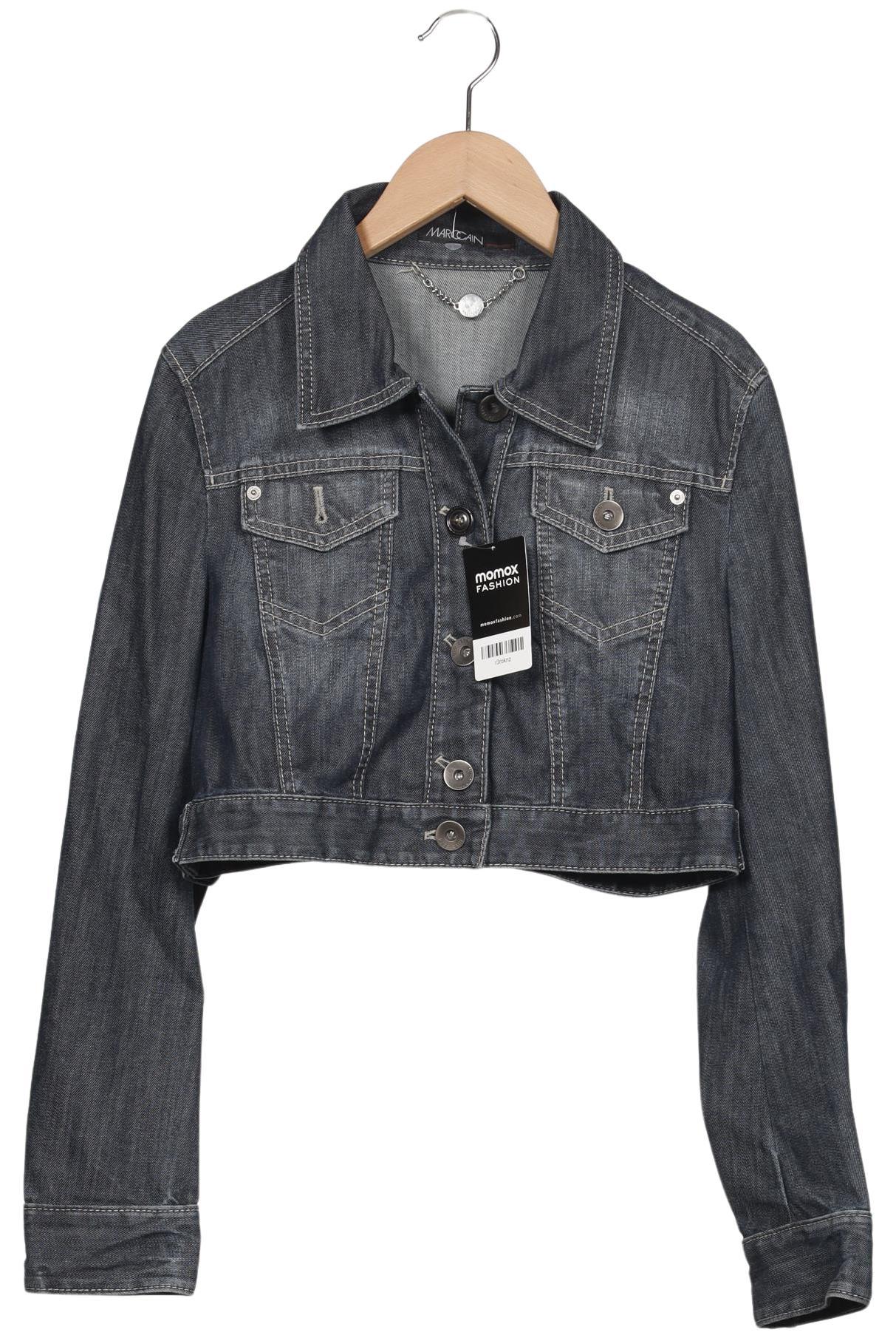 

Marc Cain Damen Jacke, blau, Gr. 40