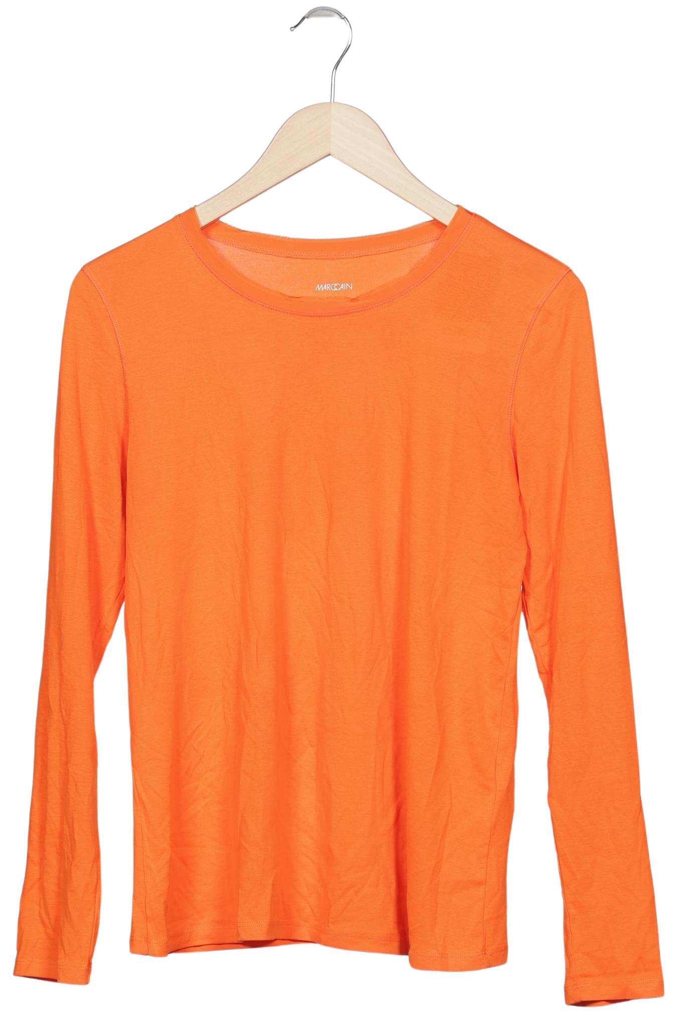 

Marc Cain Damen Langarmshirt, orange, Gr. 34