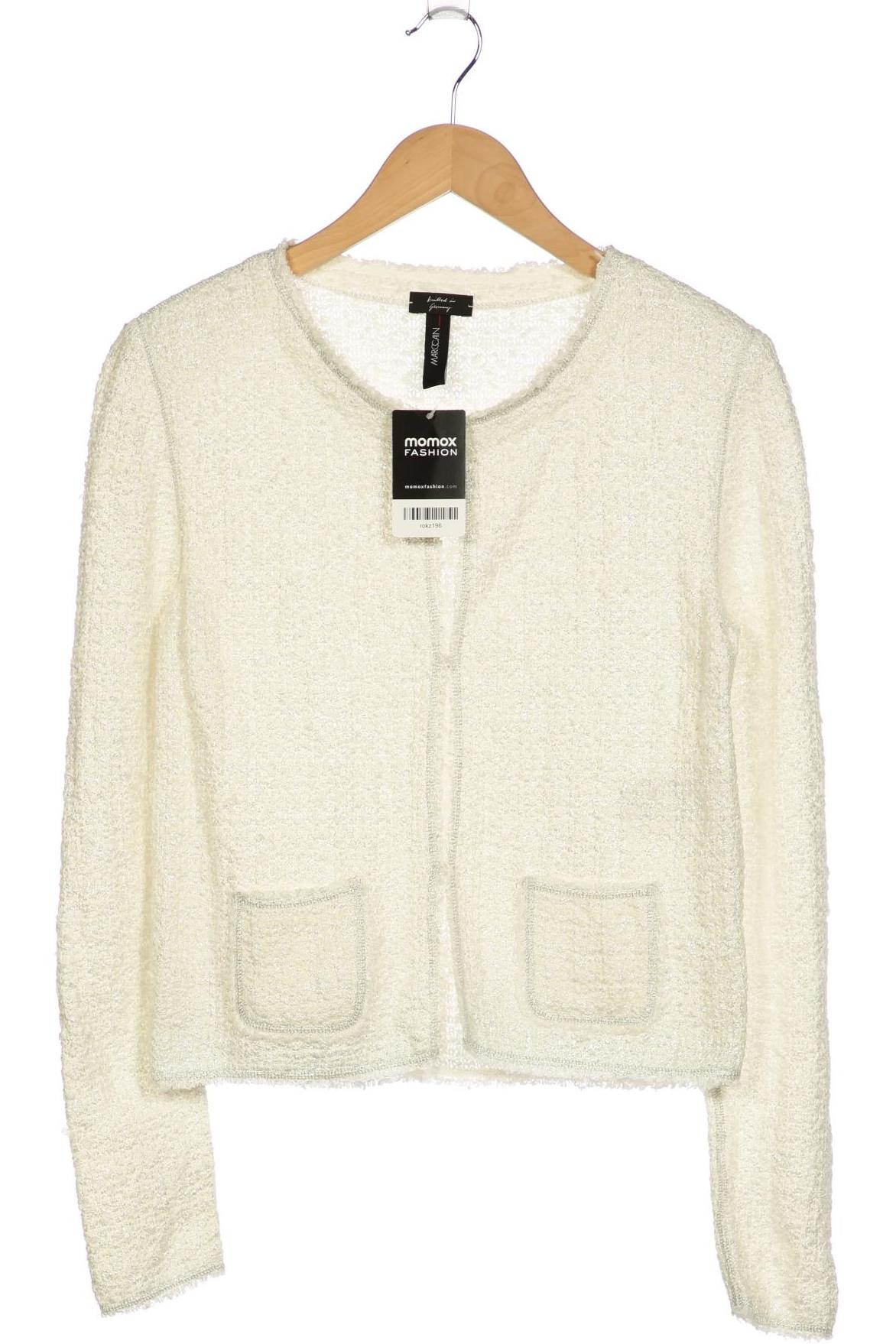 

Marc Cain Damen Strickjacke, weiß, Gr. 36