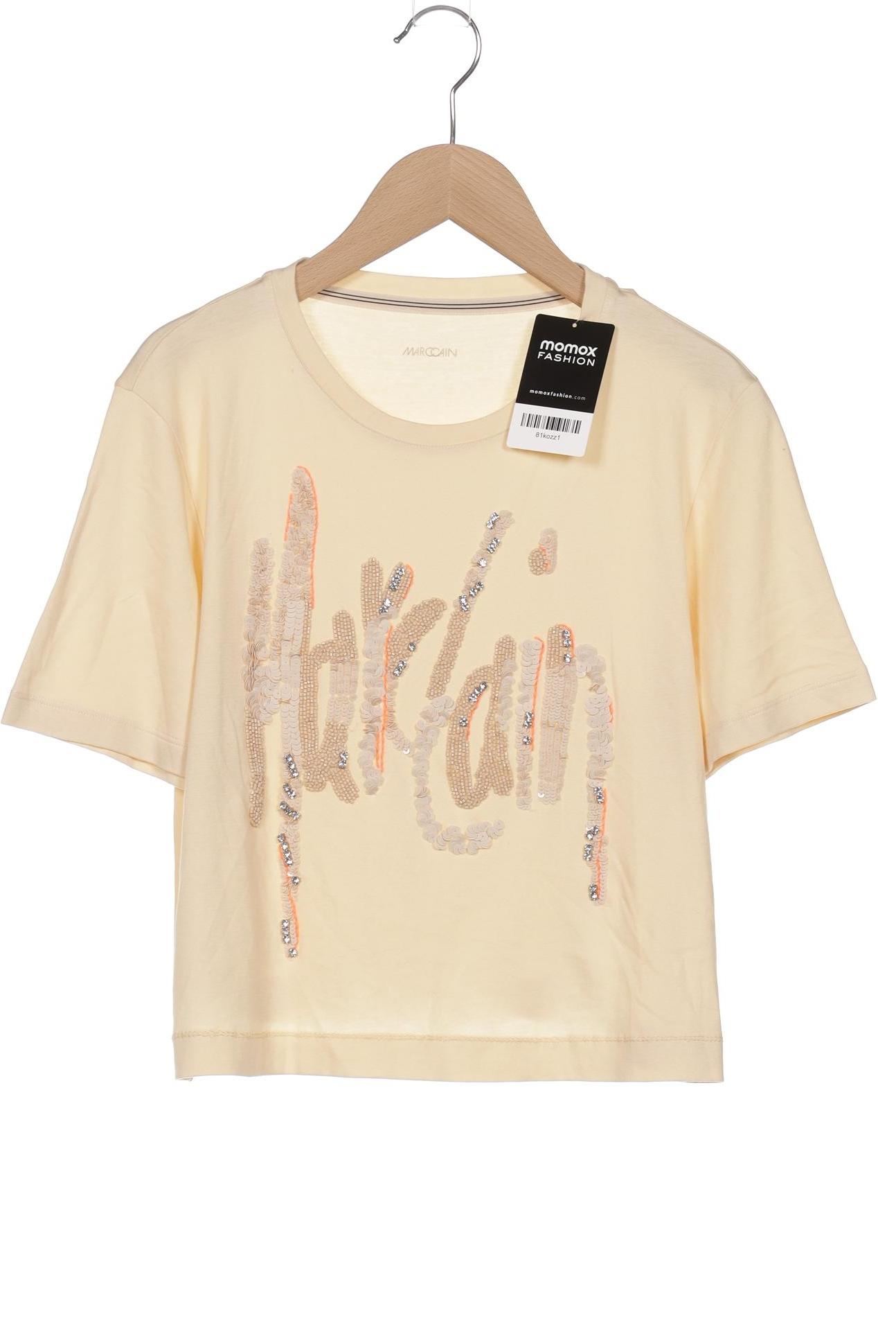 

Marc Cain Damen T-Shirt, cremeweiß, Gr. 38