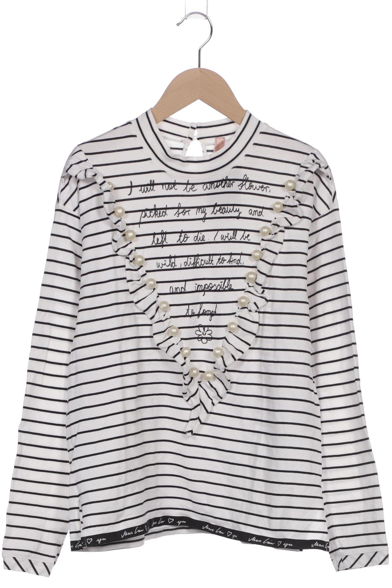 

Marc Cain Damen Langarmshirt, weiß, Gr. 38