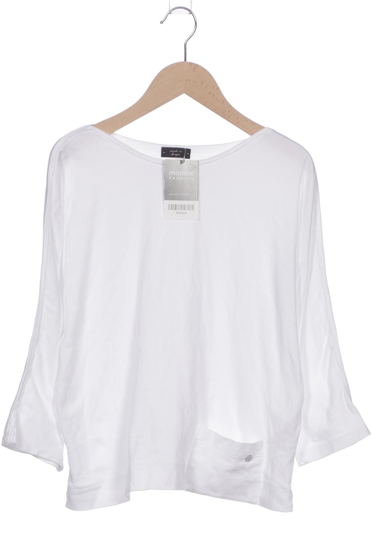 

Marc Cain Damen Langarmshirt, weiß, Gr. 38