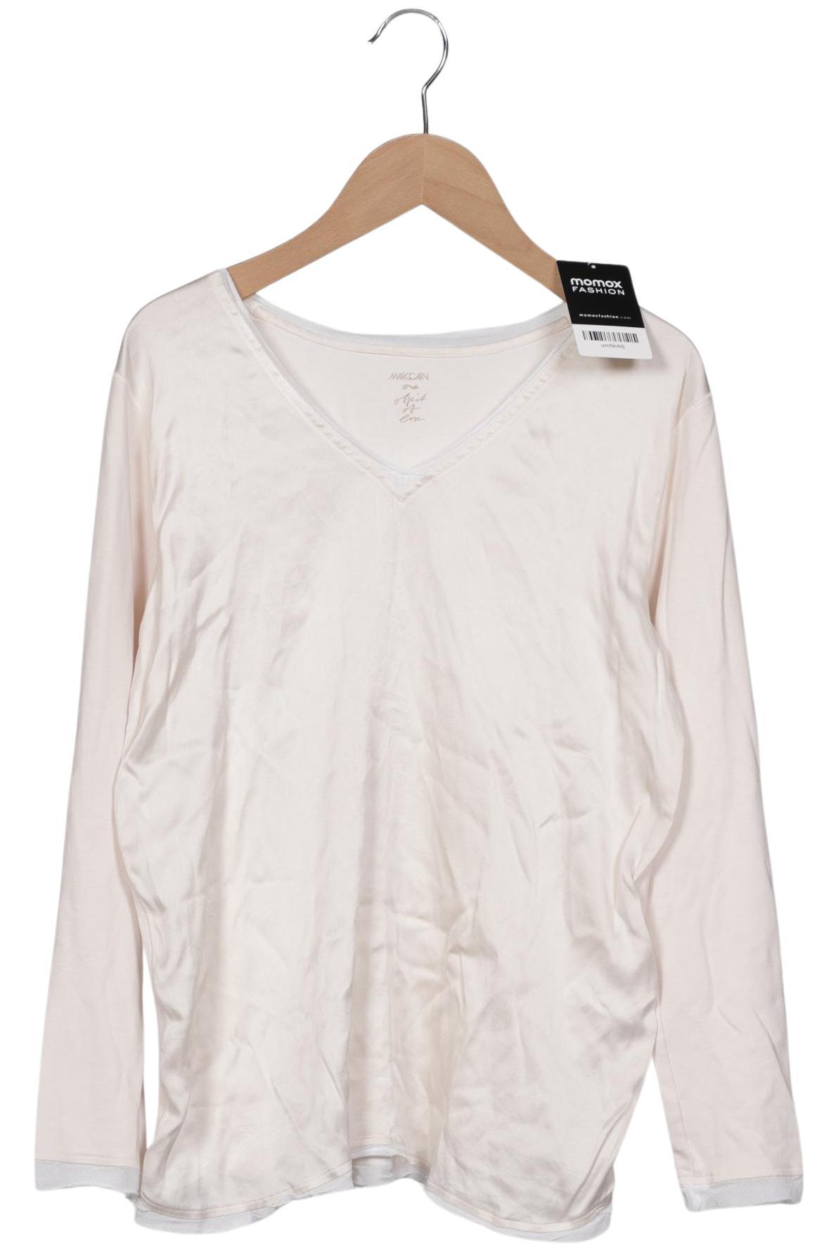 

Marc Cain Damen Langarmshirt, cremeweiß, Gr. 38