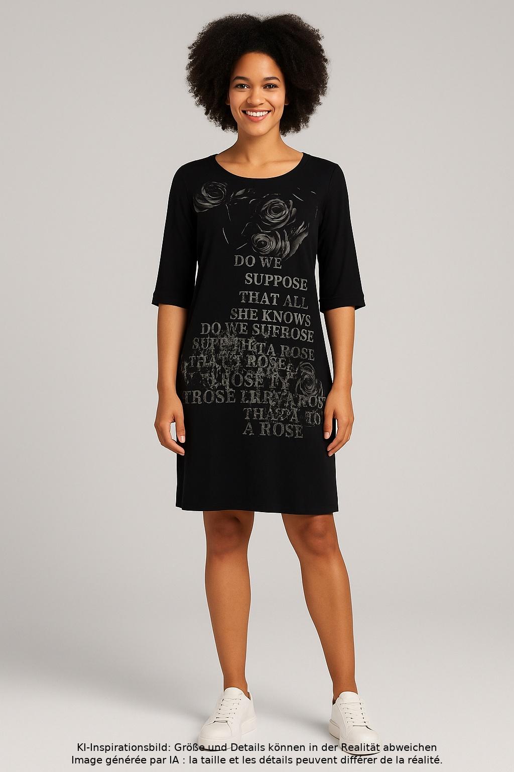 

Marc Cain Damen Kleid, schwarz, Gr. 42