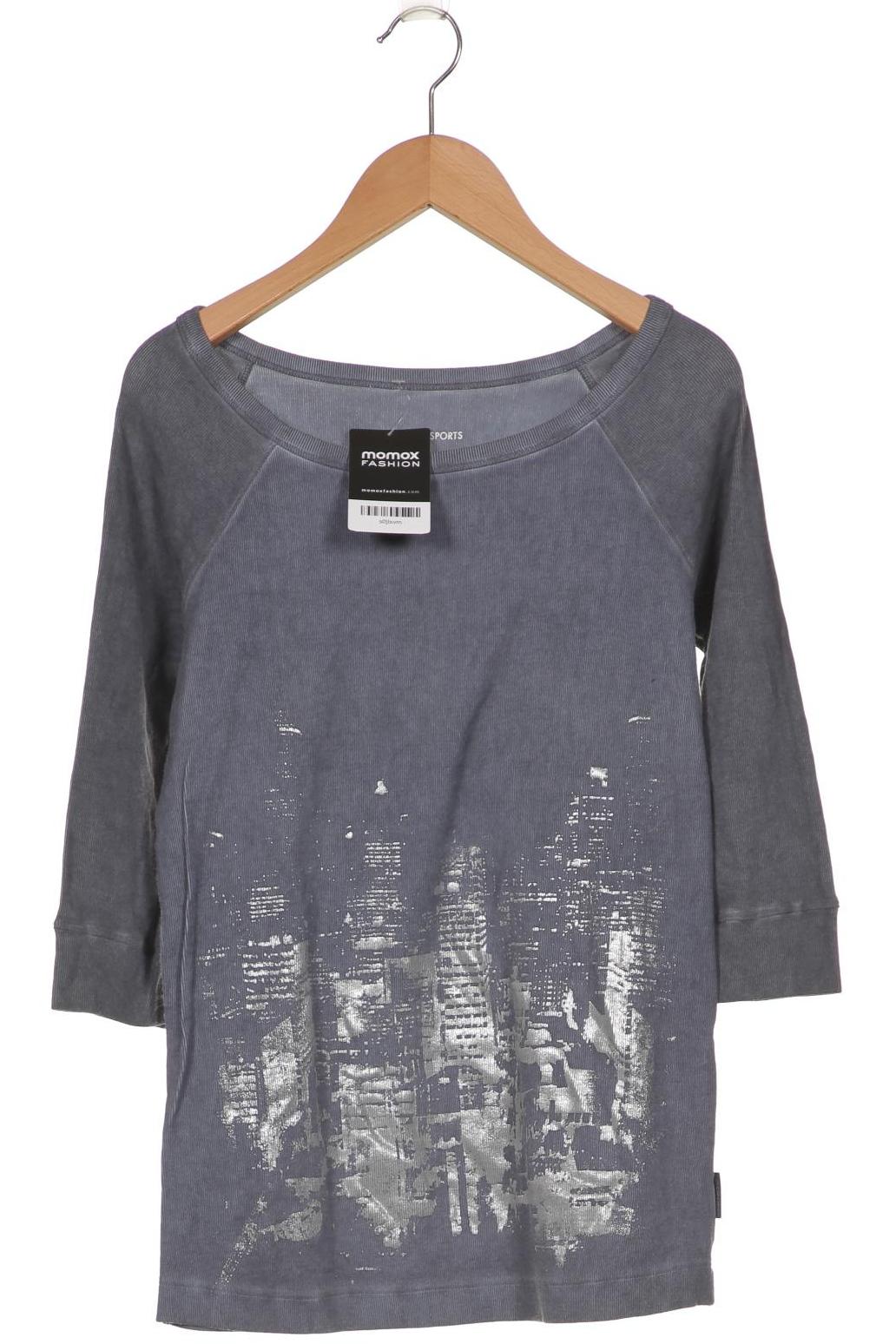 

Marc Cain Damen Langarmshirt, grau, Gr. 36