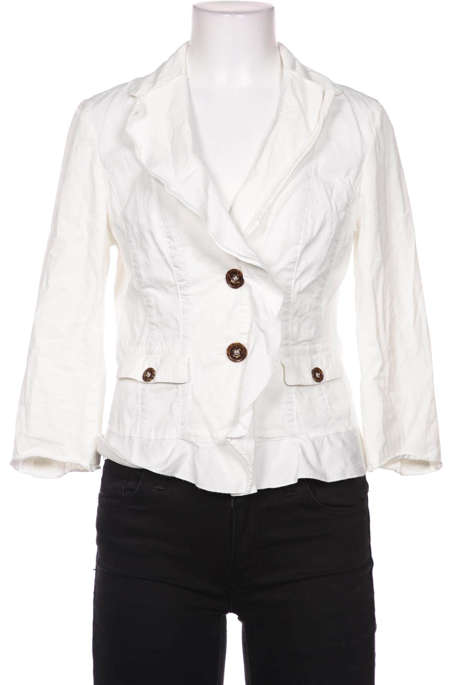 

Marc Cain Damen Blazer, cremeweiß, Gr. 36
