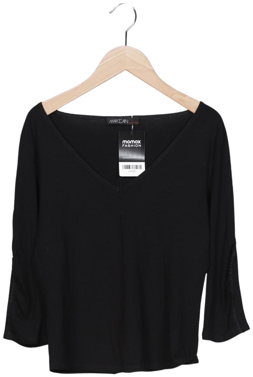 

Marc Cain Damen Langarmshirt, schwarz, Gr. 38