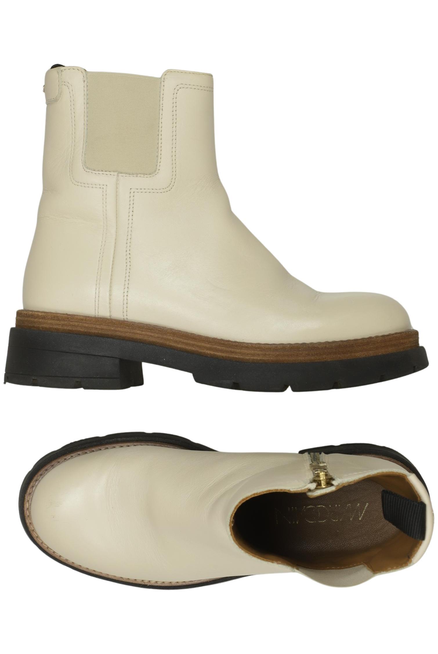 

Marc Cain Damen Stiefelette, cremeweiß, Gr. 38