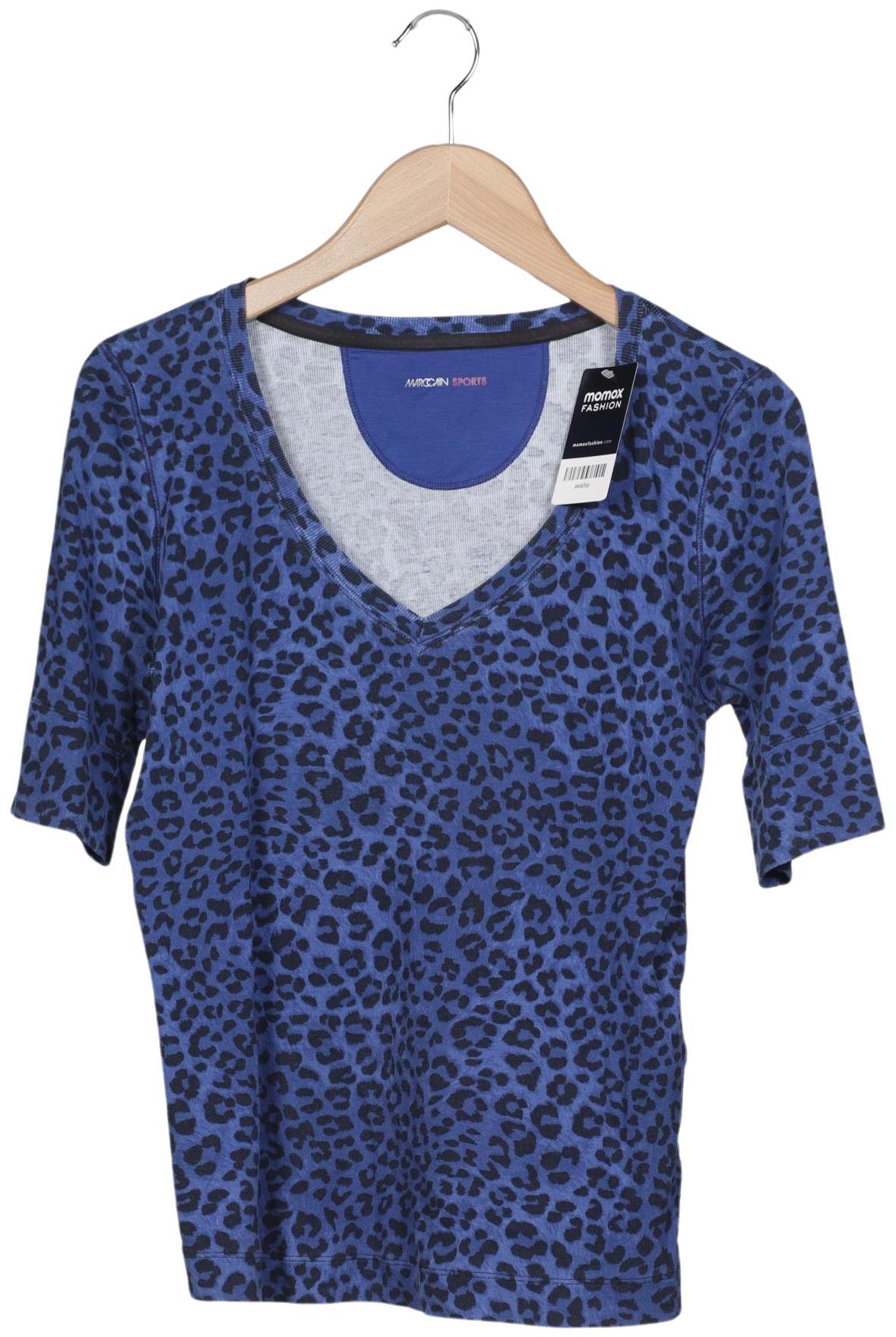 

Marc Cain Damen T-Shirt, blau, Gr. 44