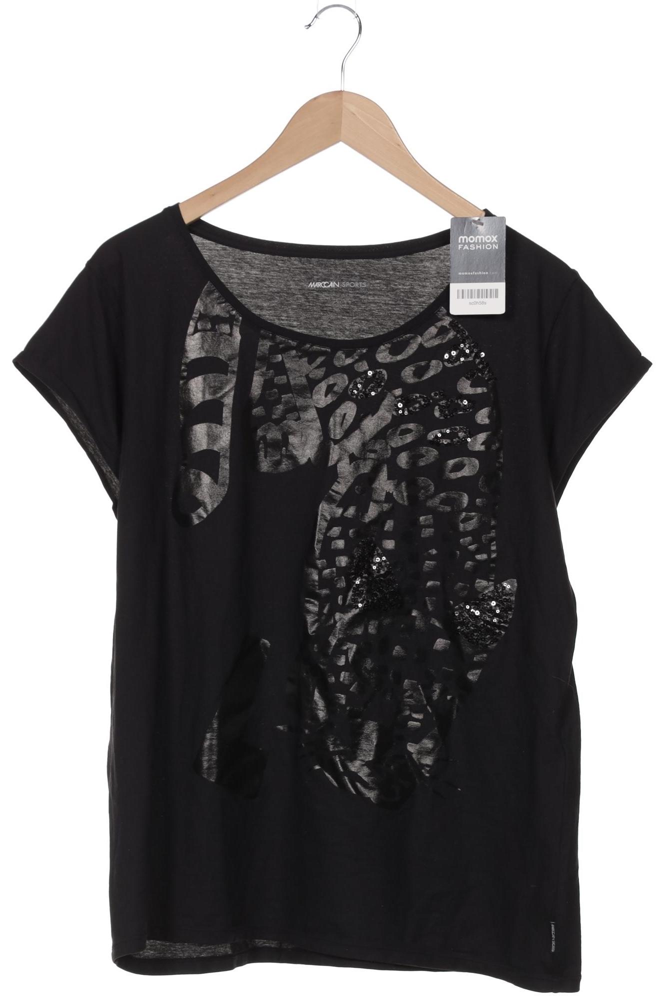 

Marc Cain Damen T-Shirt, schwarz, Gr. 44