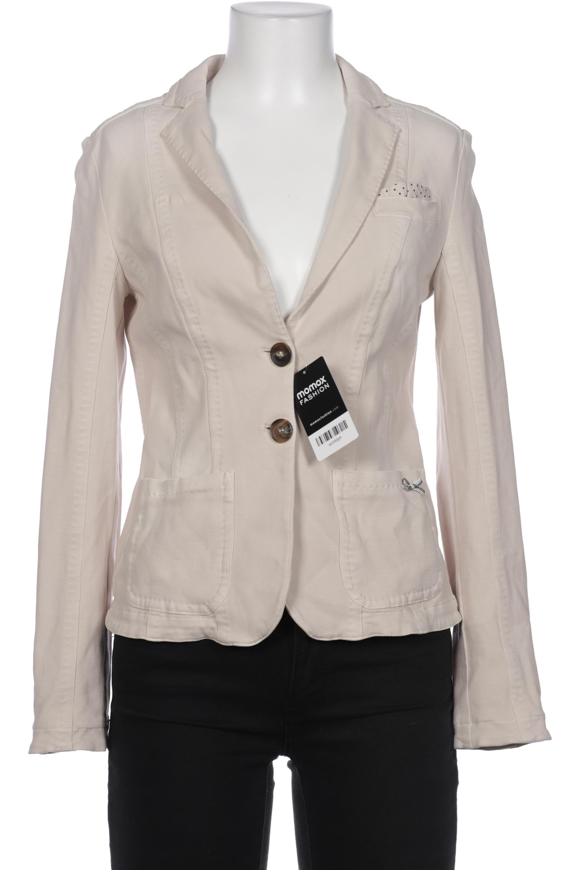 

Marc Cain Damen Blazer, cremeweiß, Gr. 38