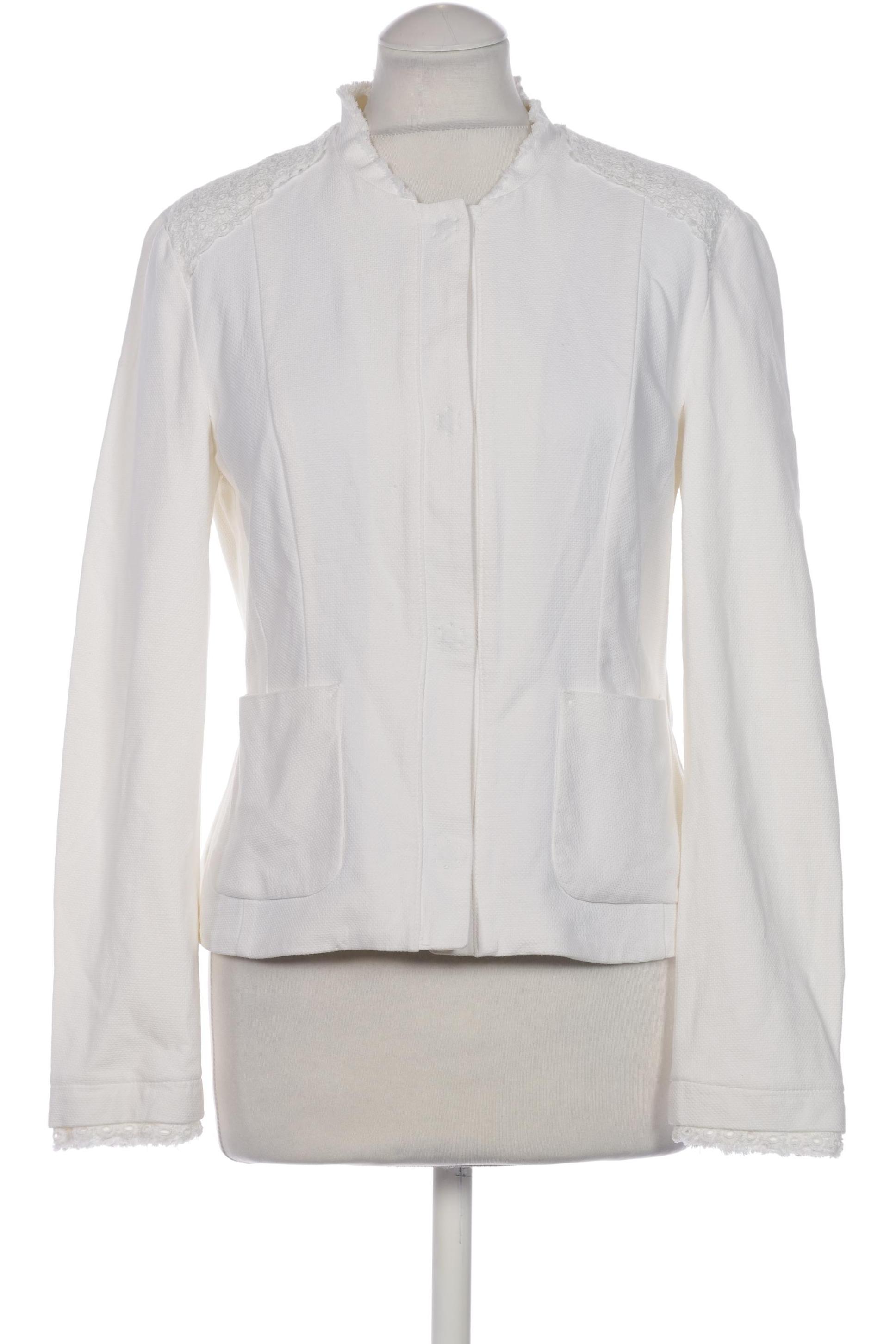 

Marc Cain Damen Blazer, cremeweiß, Gr. 40