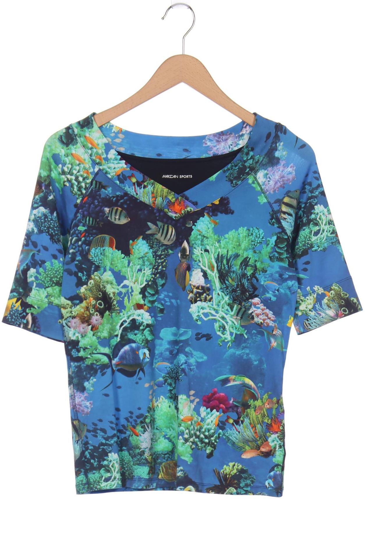 

Marc Cain Damen T-Shirt, blau