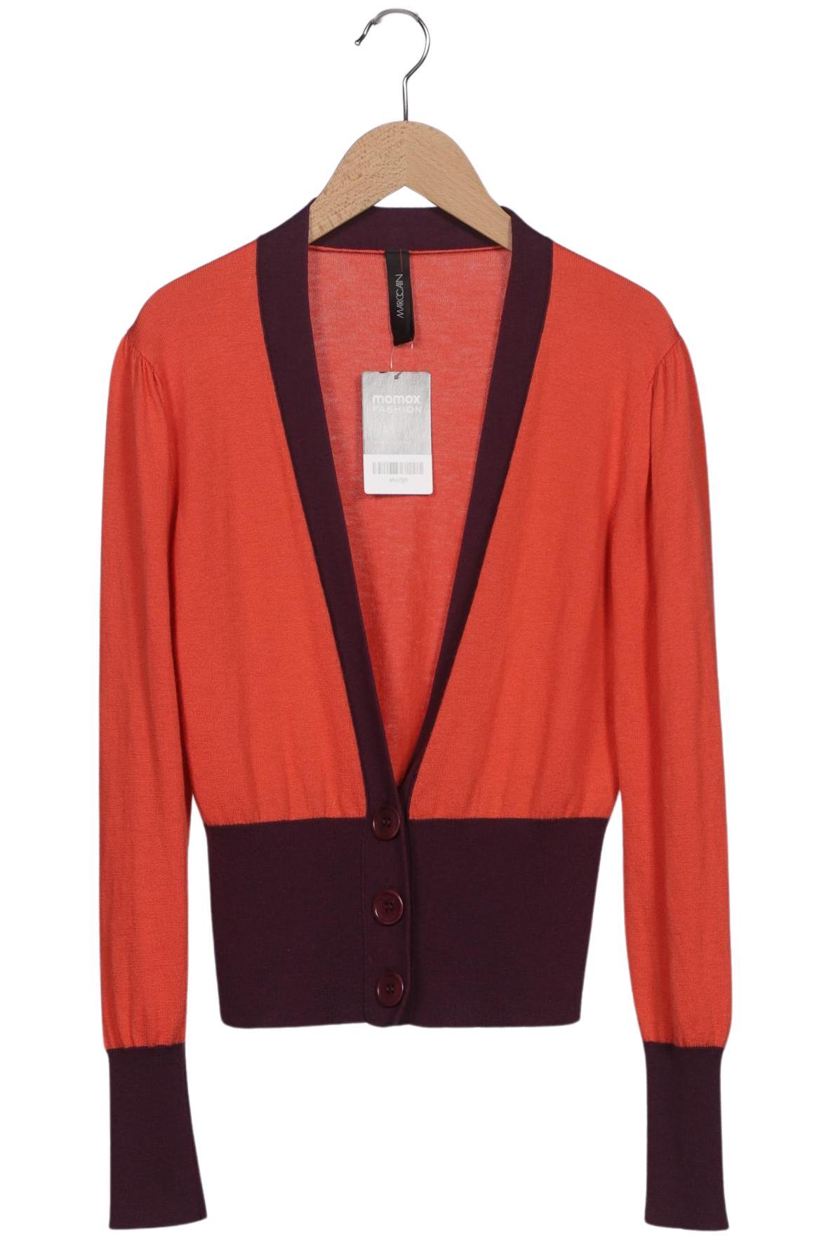 

Marc Cain Damen Strickjacke, orange, Gr. 36