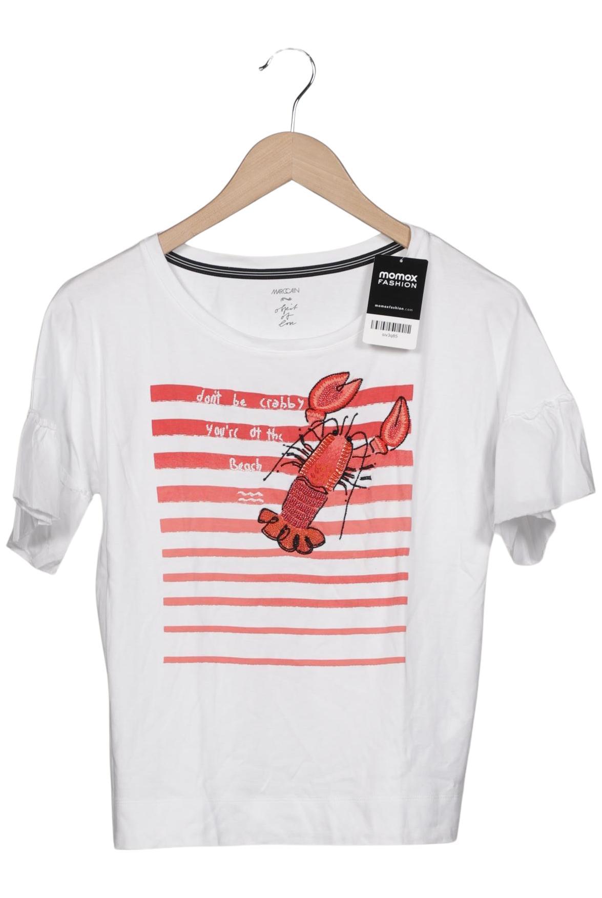 

Marc Cain Damen T-Shirt, weiß, Gr. 34