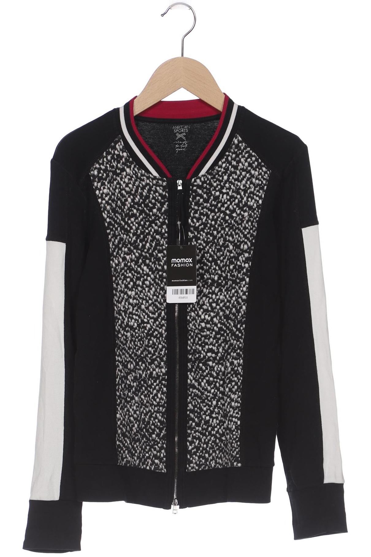 

Marc Cain Damen Strickjacke, schwarz, Gr. 40