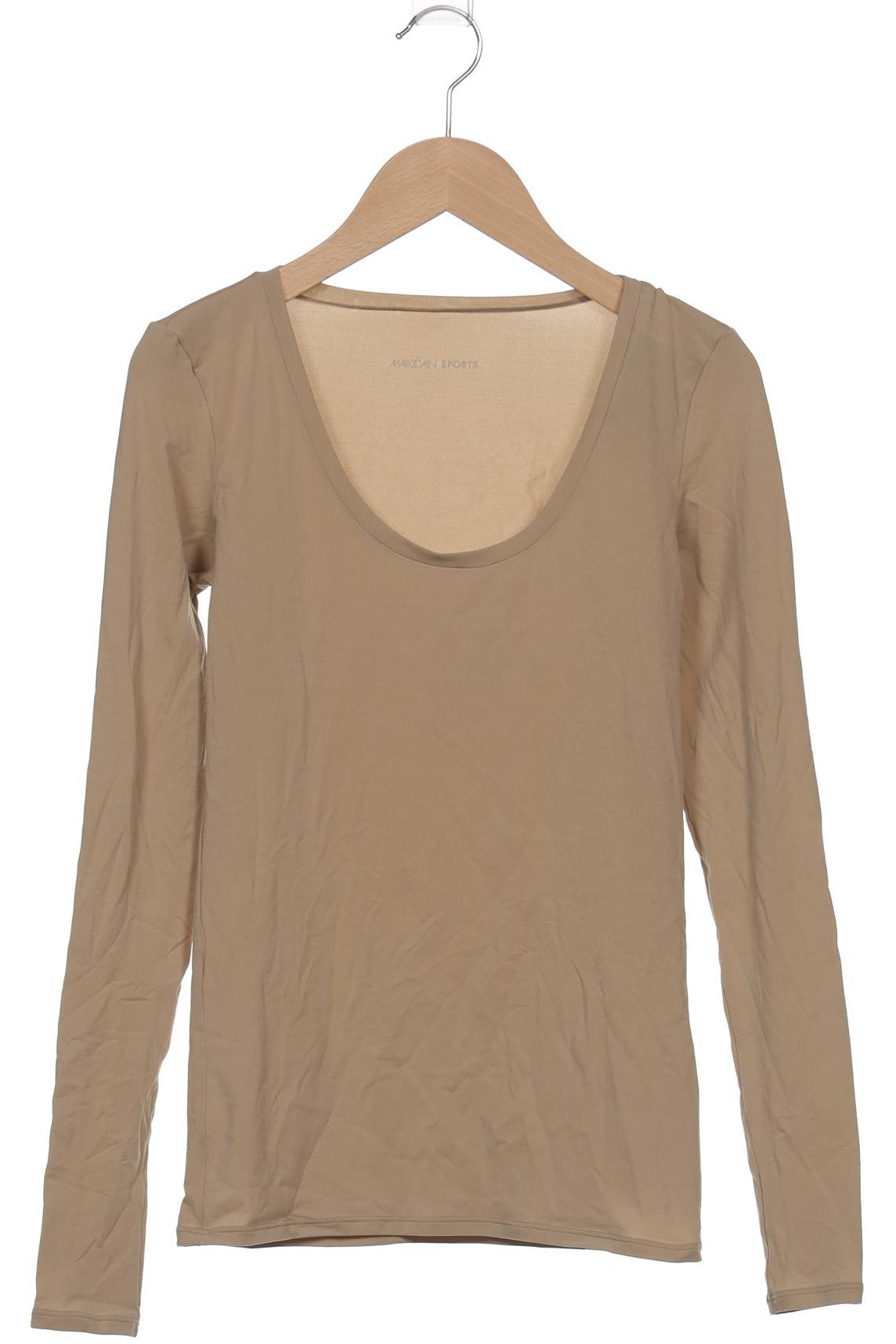 

Marc Cain Damen Langarmshirt, beige, Gr. 34