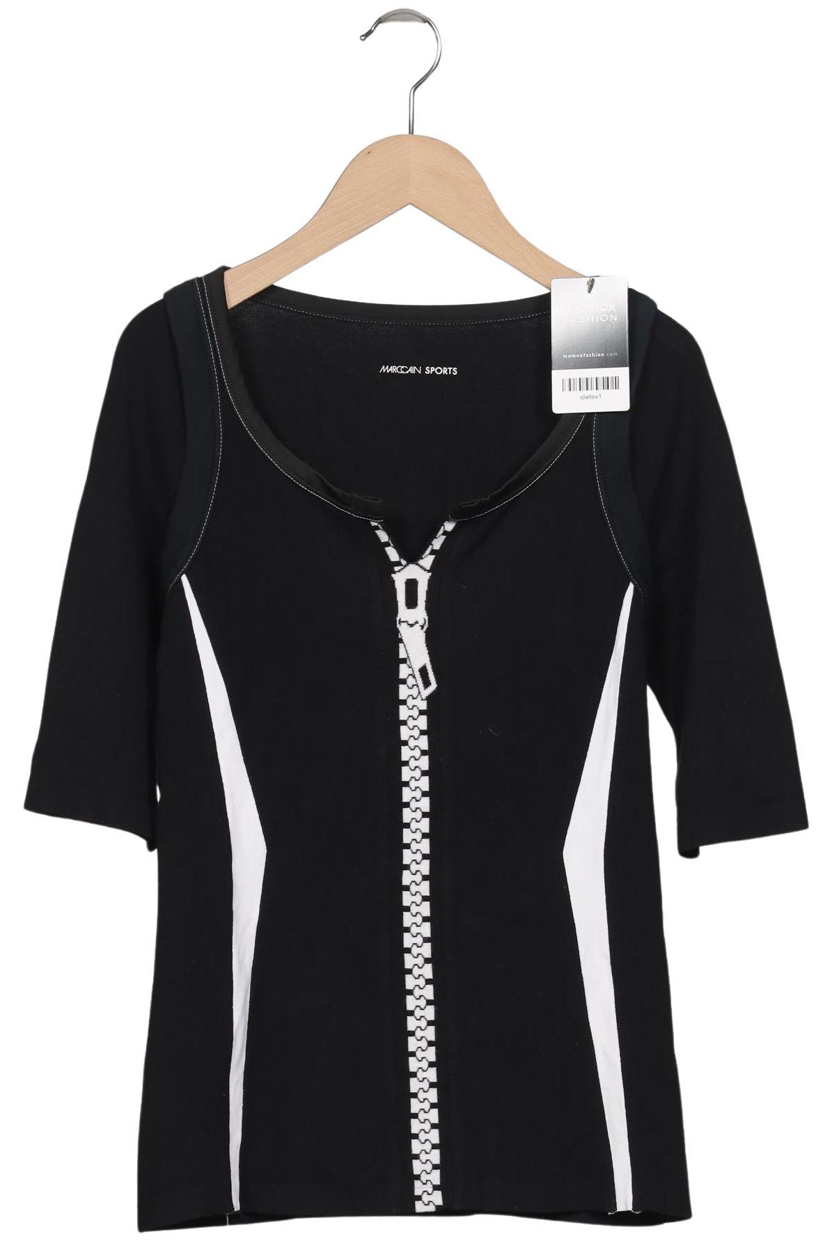 

Marc Cain Damen T-Shirt, schwarz, Gr. 38