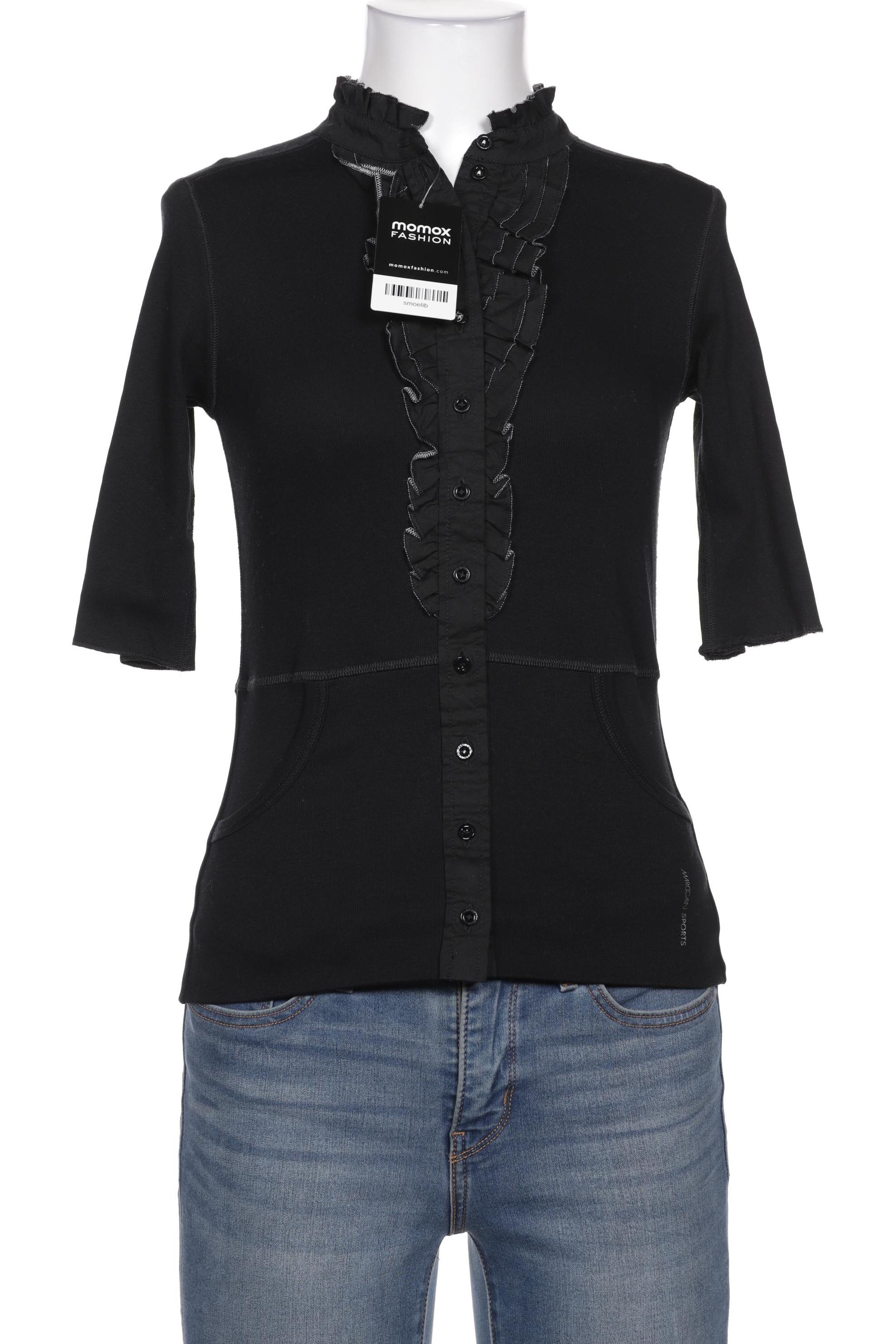 

Marc Cain Damen Bluse, schwarz