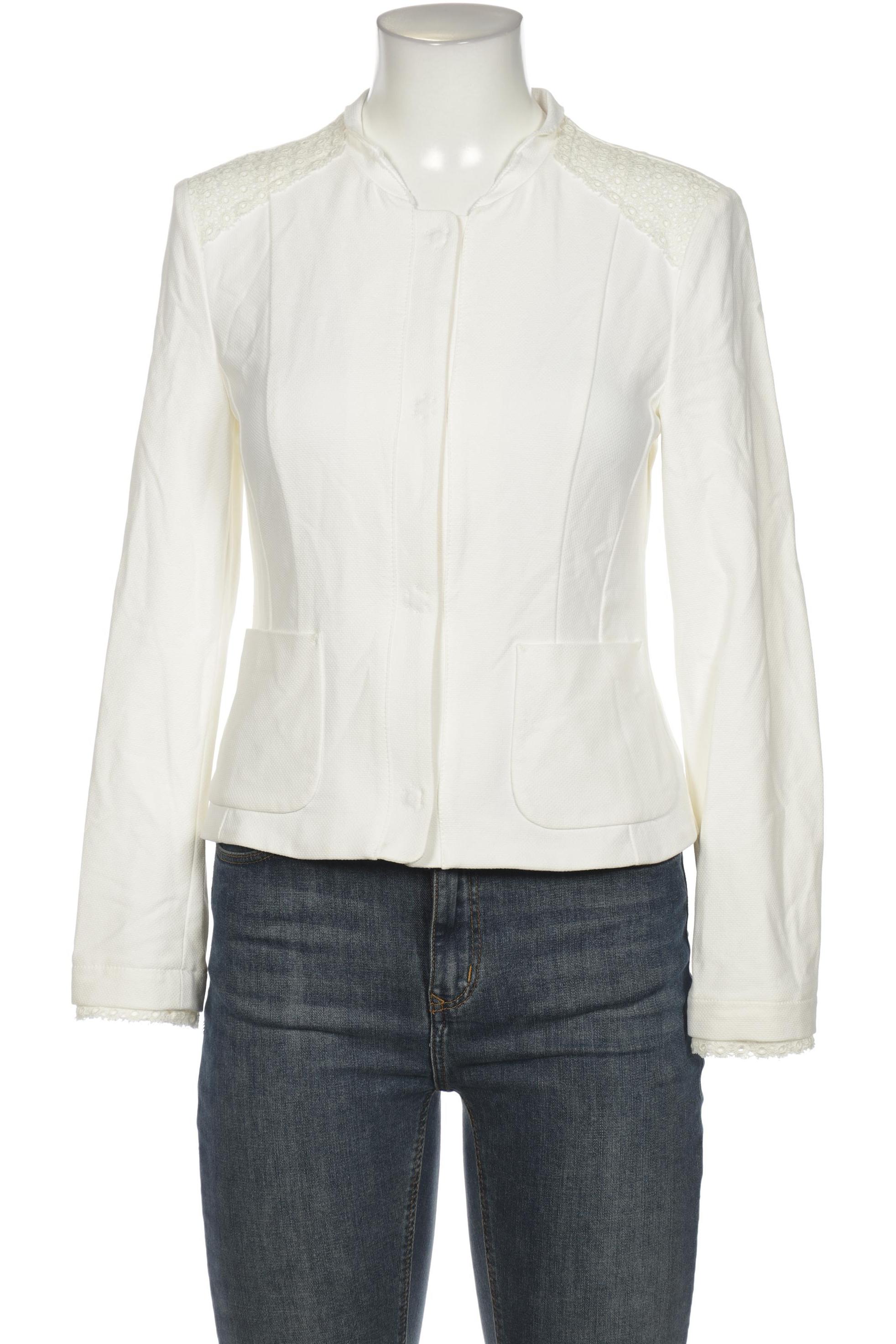 

Marc Cain Damen Blazer, cremeweiß, Gr. 38