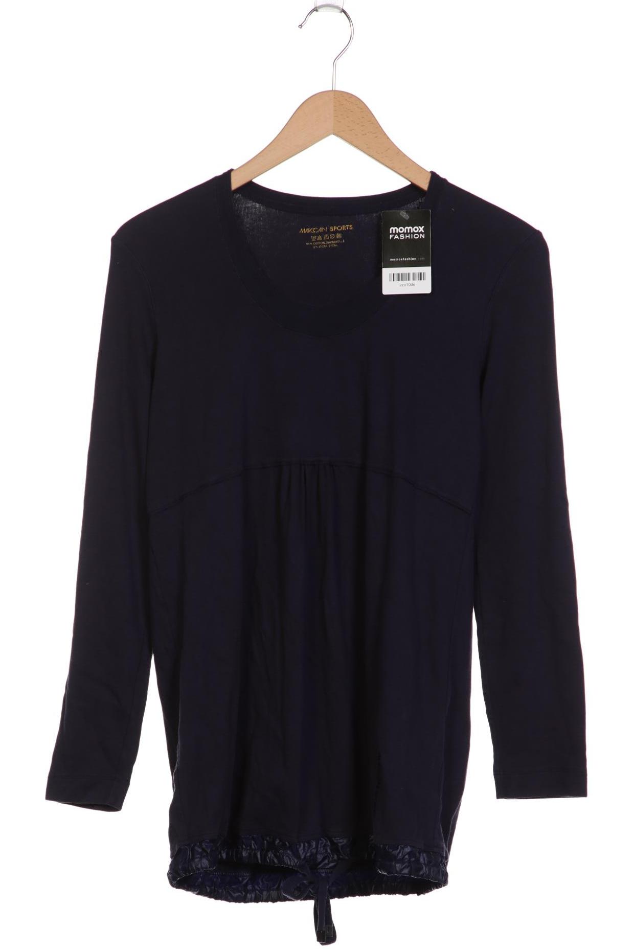 

Marc Cain Damen Langarmshirt, marineblau, Gr. 38