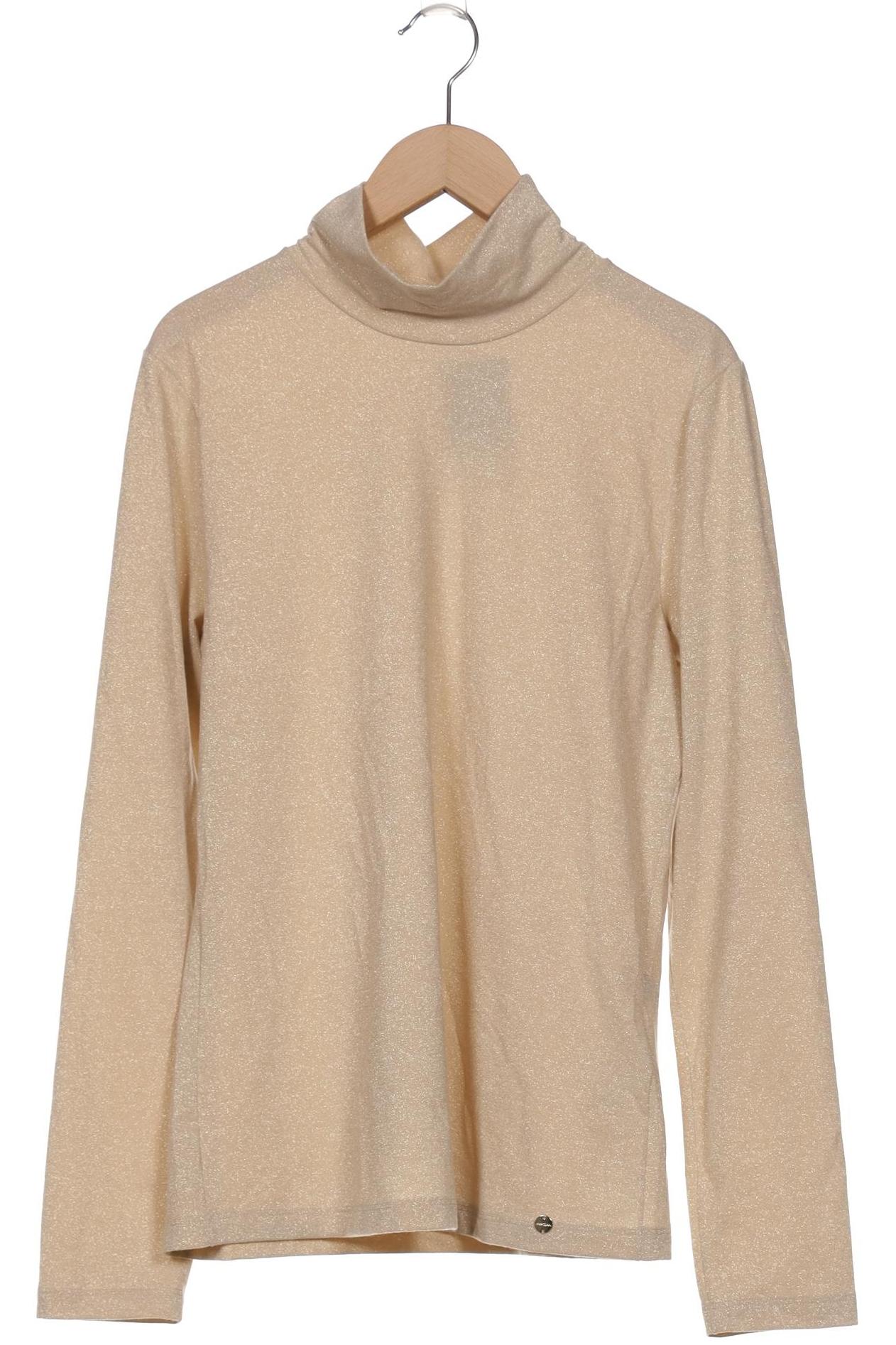 

Marc Cain Damen Langarmshirt, gold, Gr. 40