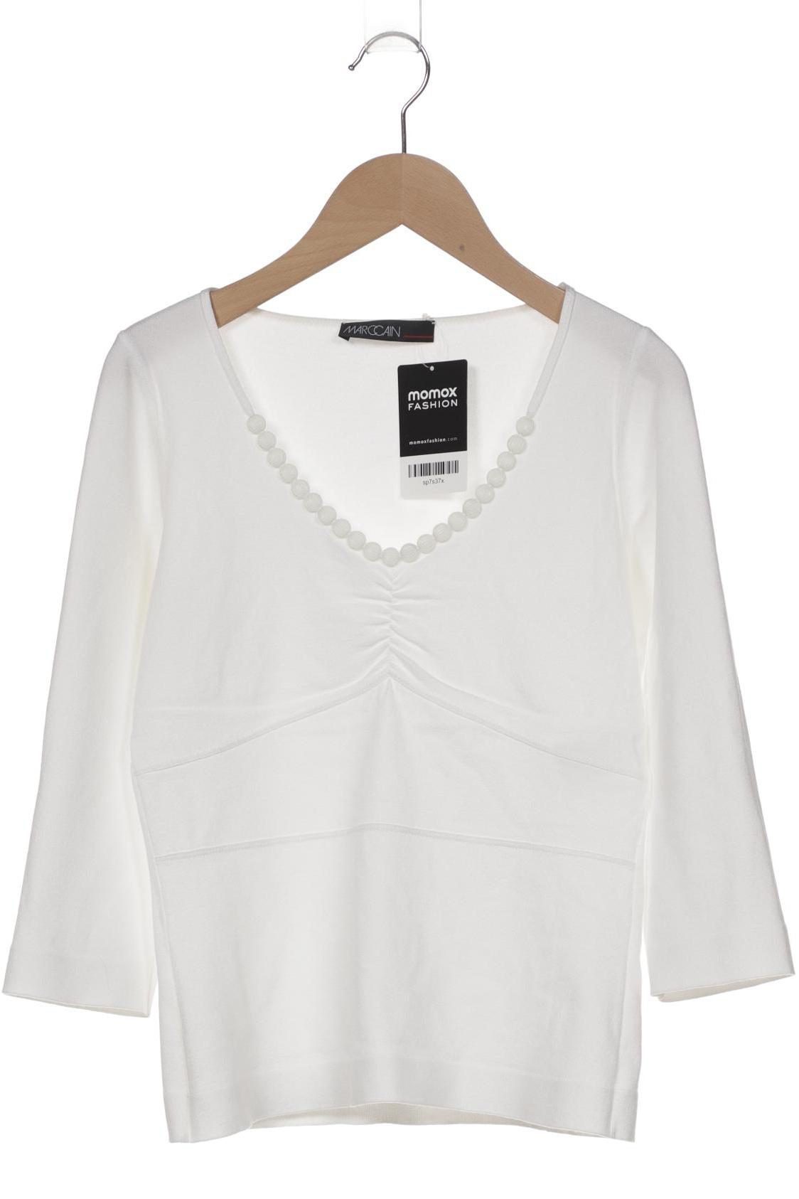 

Marc Cain Damen Pullover, weiß, Gr. 38