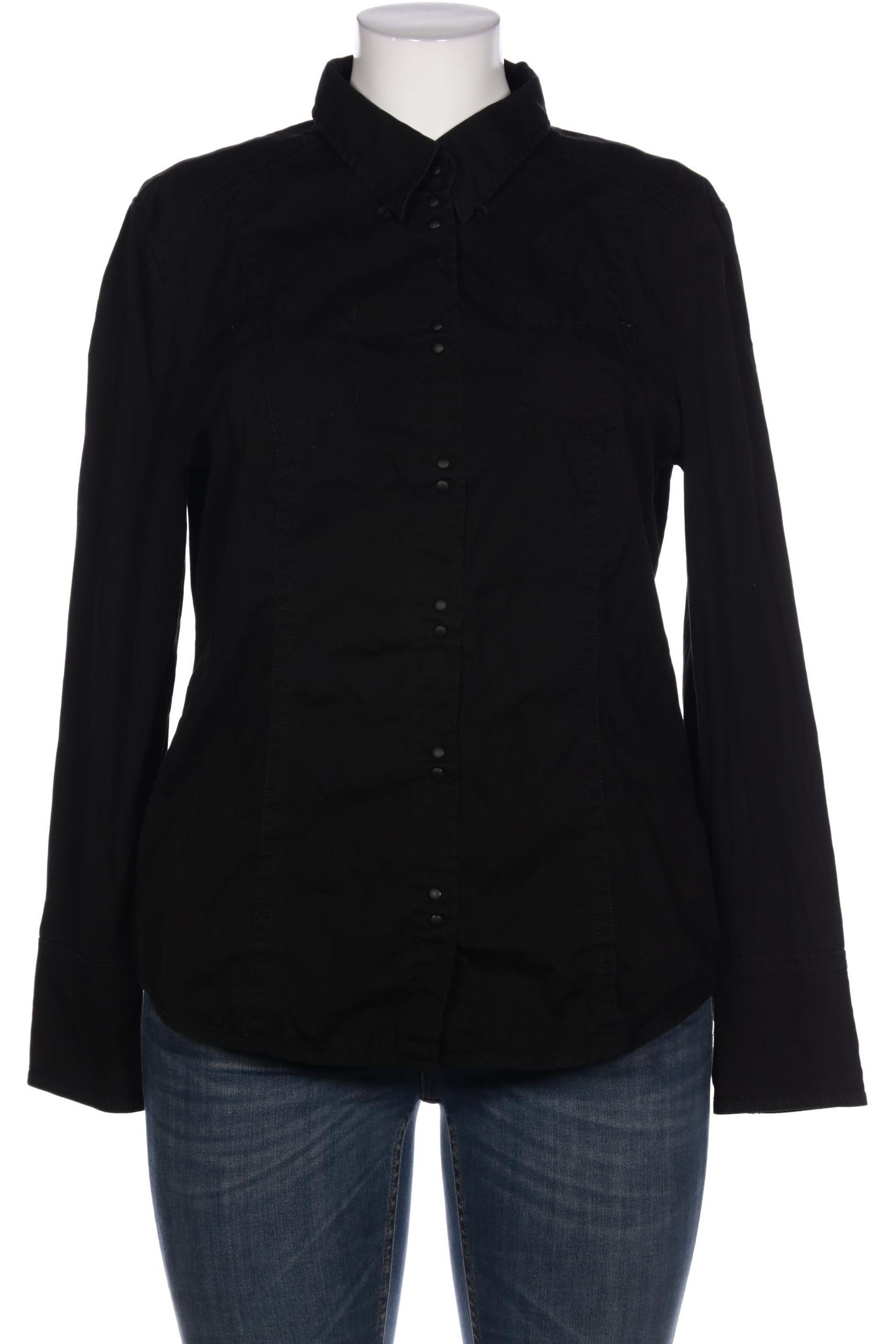 

Marc Cain Damen Bluse, schwarz