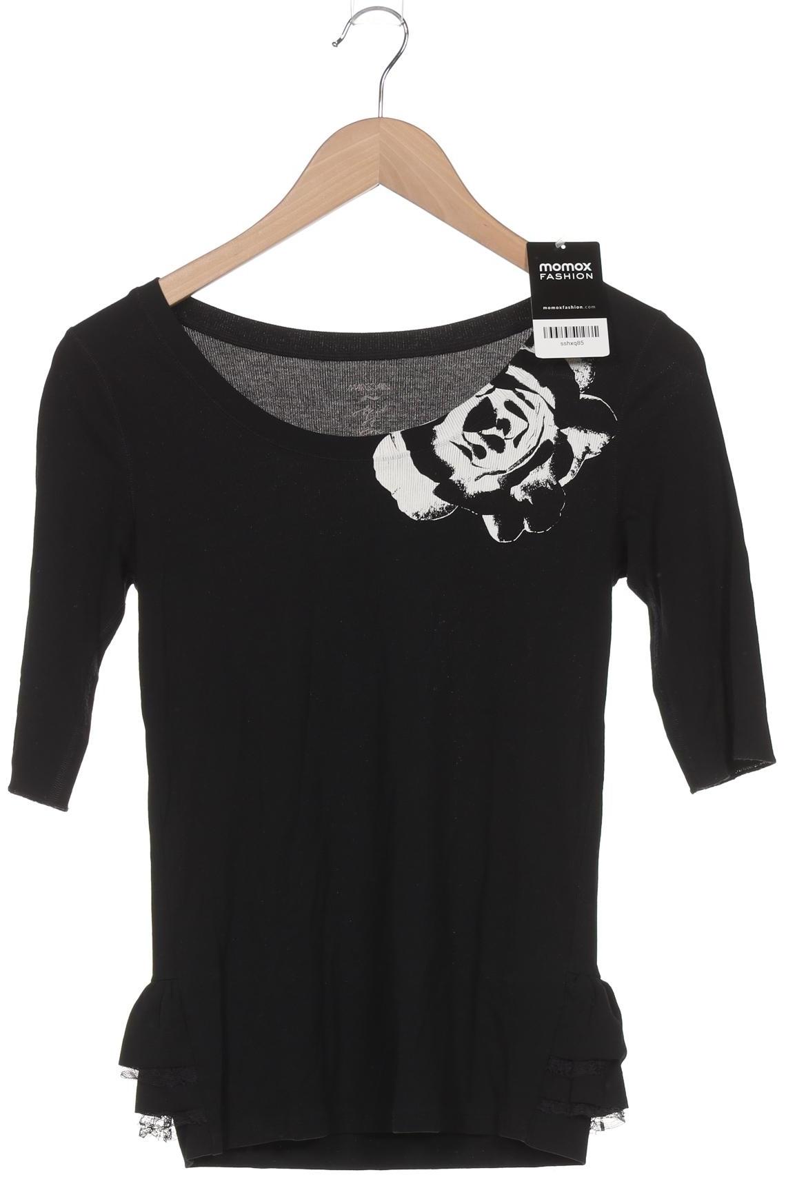

Marc Cain Damen Langarmshirt, schwarz, Gr. 36