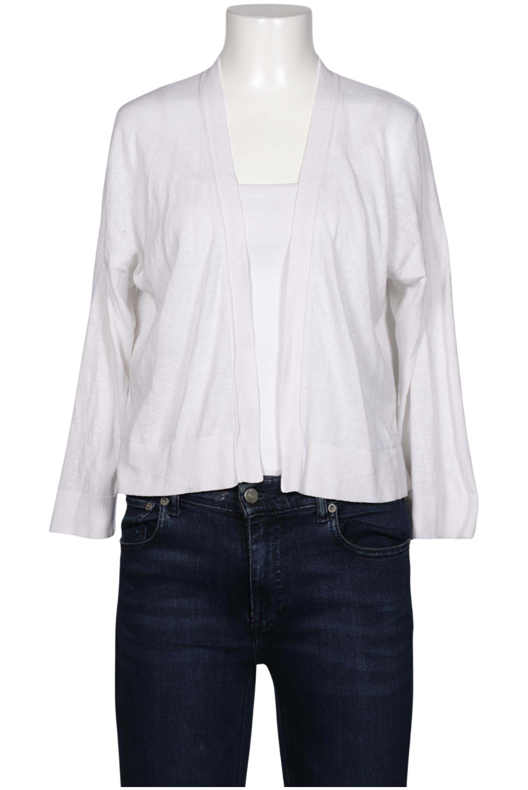 

Marc Cain Damen Strickjacke, weiß, Gr. 40