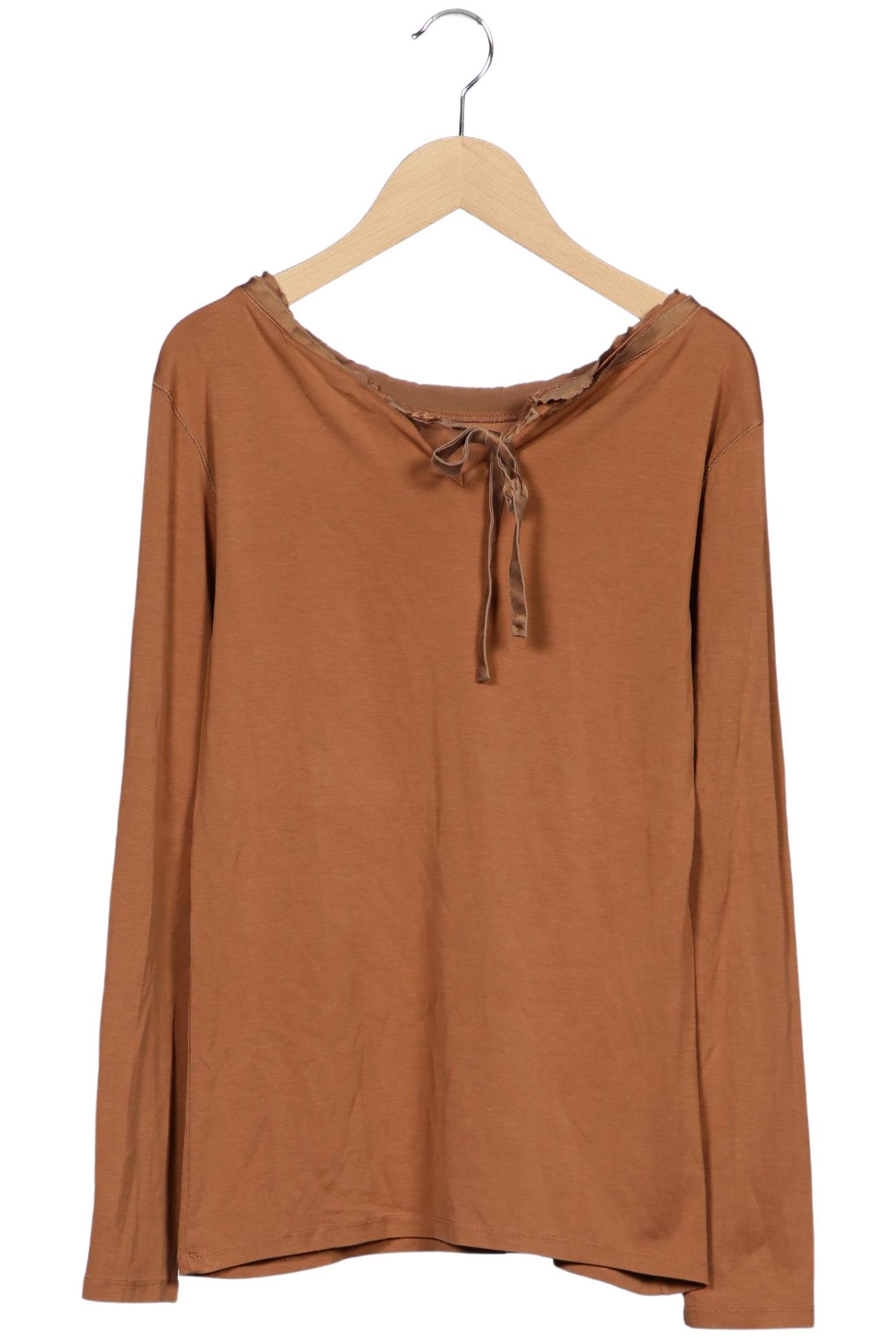 

Marc Cain Damen Langarmshirt, braun, Gr. 36