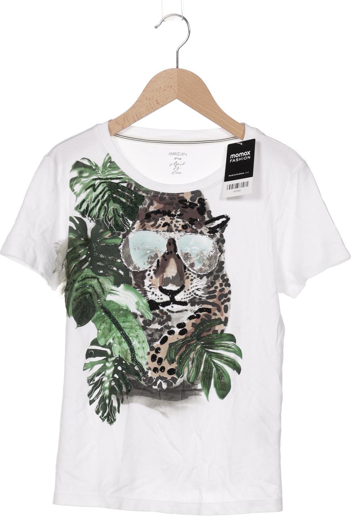 

Marc Cain Damen T-Shirt, weiß, Gr. 34