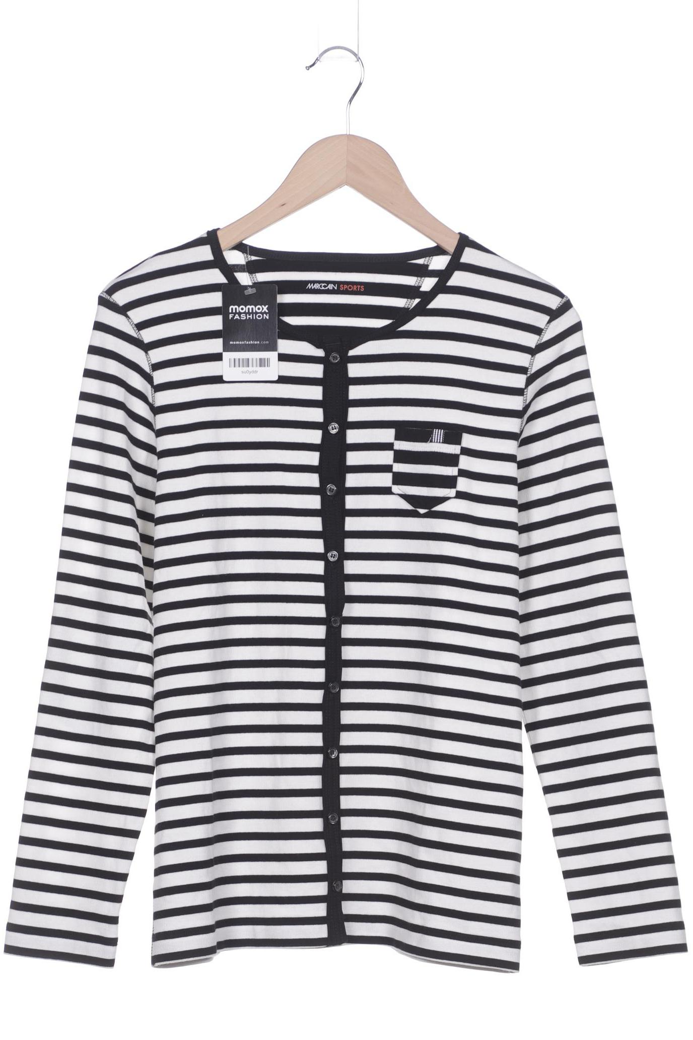 

Marc Cain Damen Langarmshirt, weiß, Gr. 44