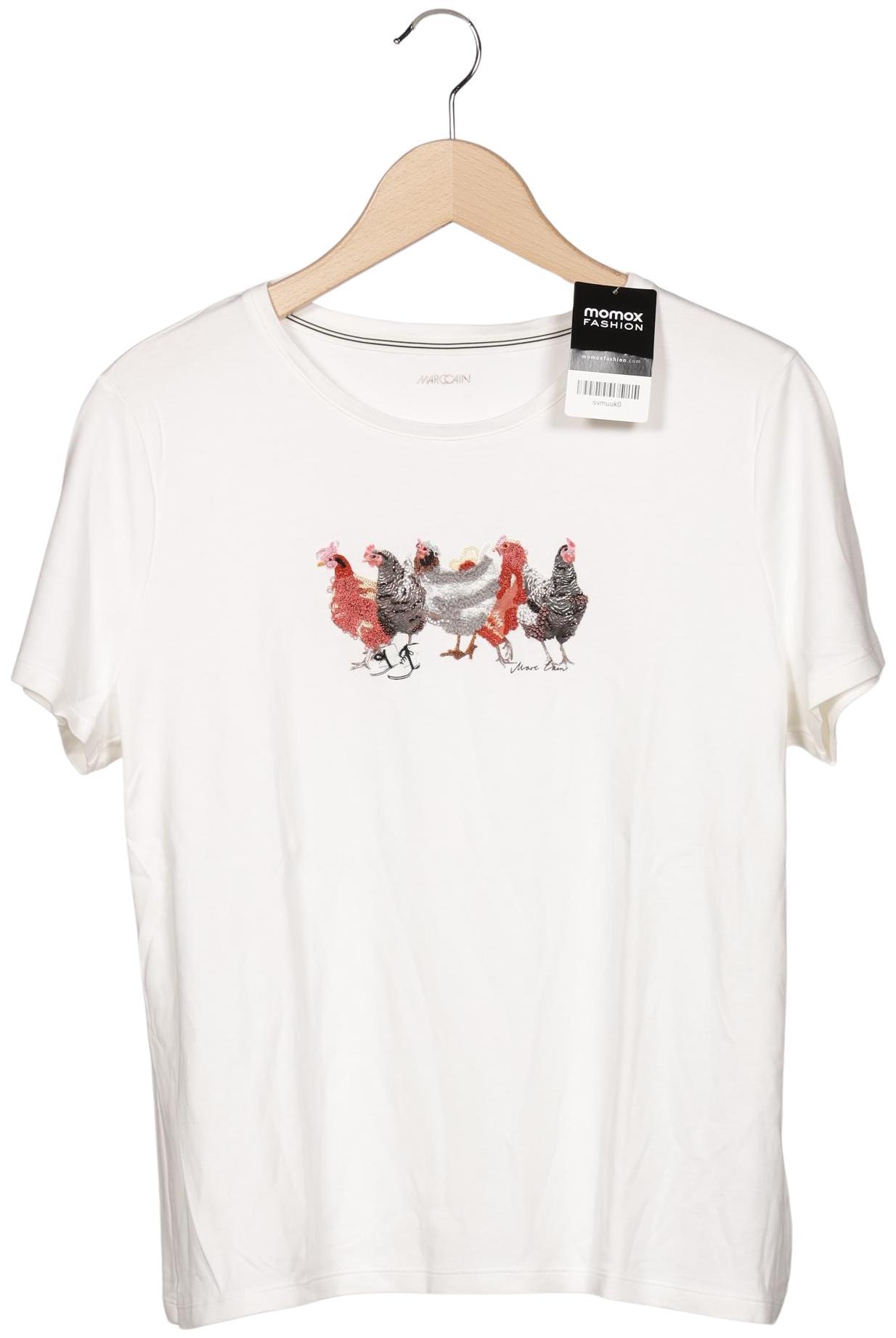 

Marc Cain Damen T-Shirt, weiß, Gr. 40