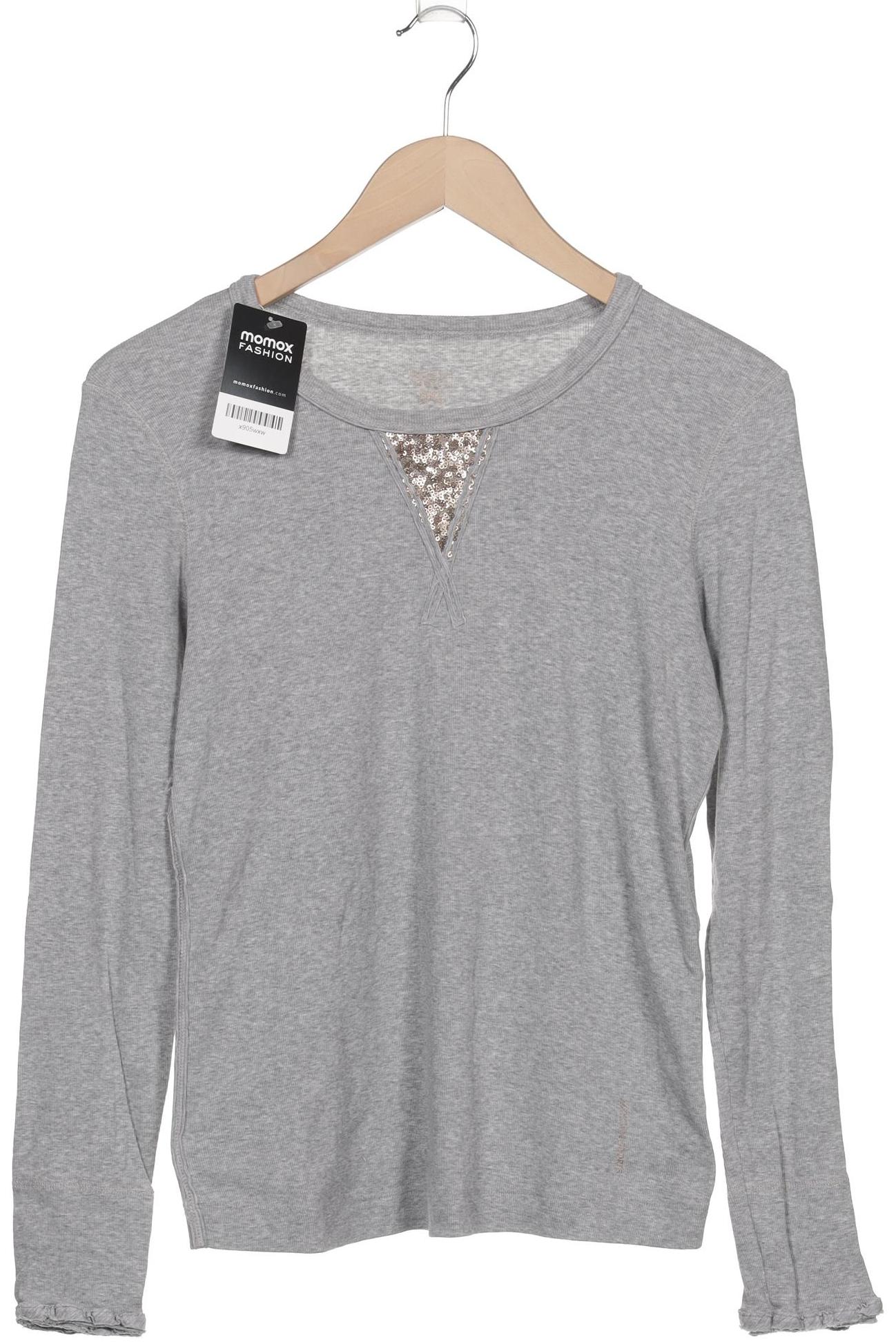 

Marc Cain Damen Langarmshirt, grau, Gr. 40