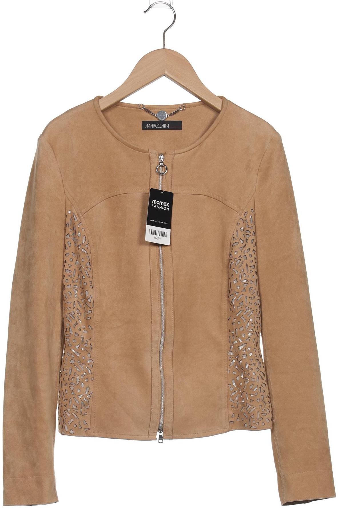 

Marc Cain Damen Jacke, beige, Gr. 38