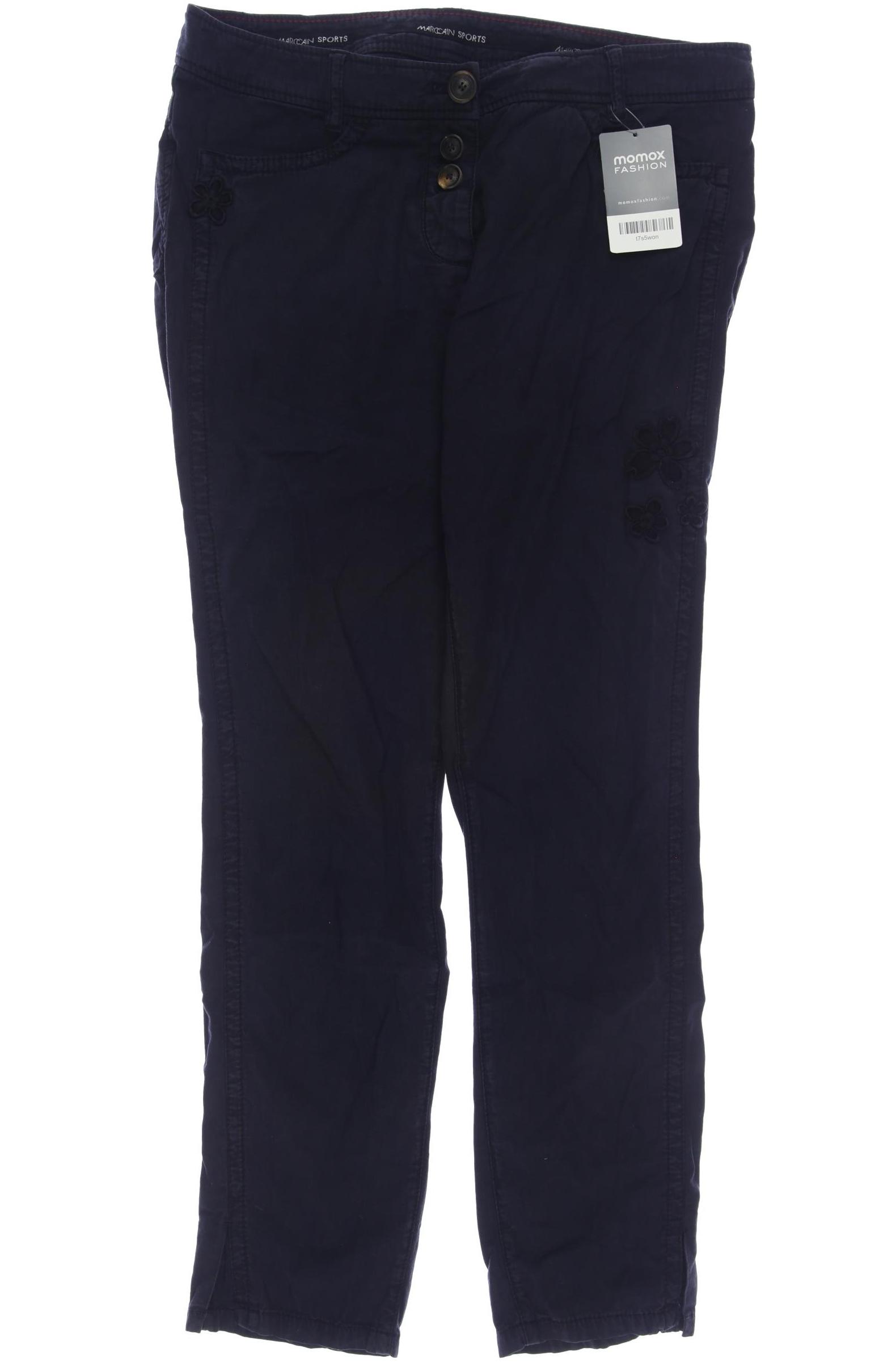 

Marc Cain Damen Stoffhose, marineblau, Gr. 40