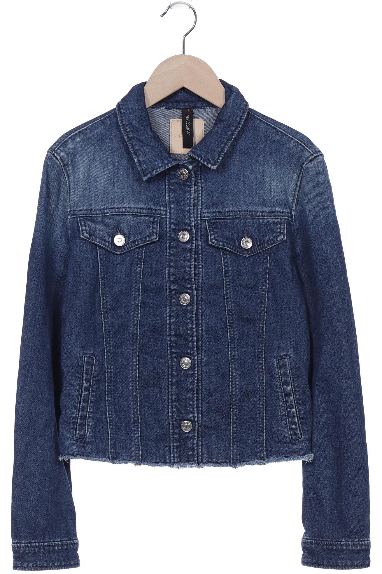 

Marc Cain Damen Jacke, marineblau, Gr. 34