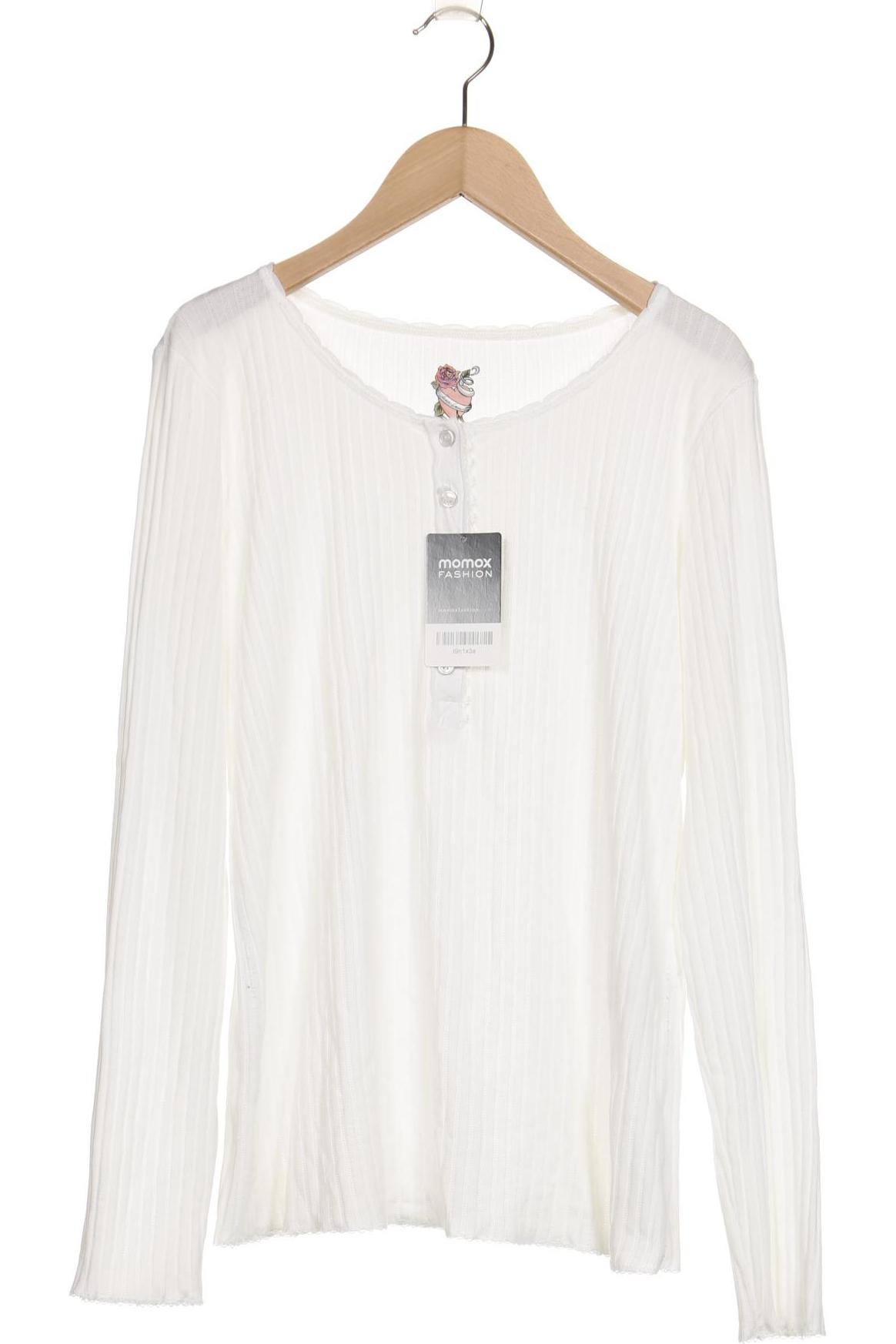 

Marc Cain Damen Langarmshirt, weiß, Gr. 40