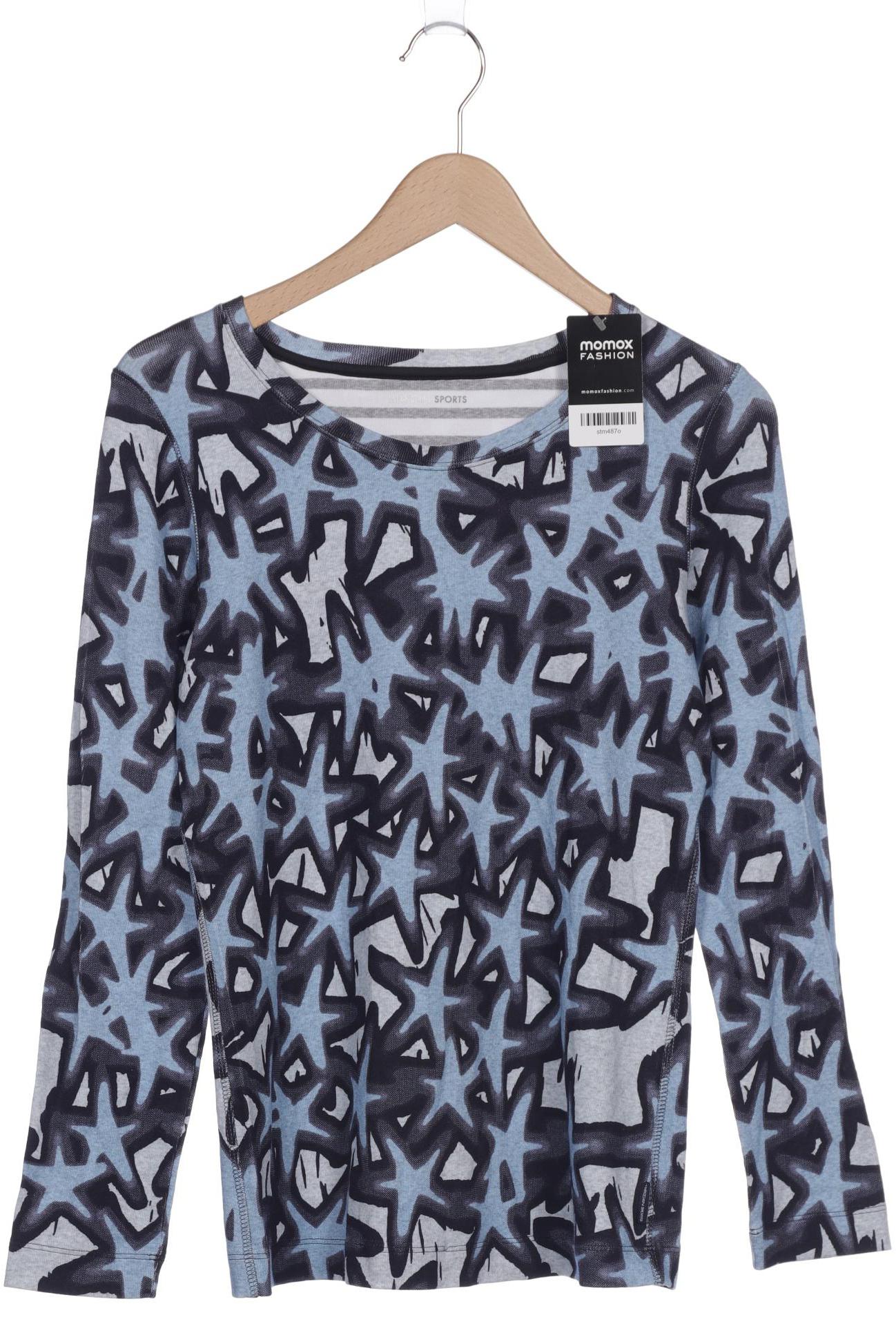 

Marc Cain Damen Langarmshirt, hellblau, Gr. 38