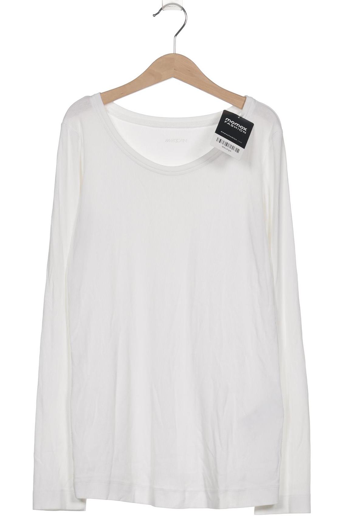 

Marc Cain Damen Langarmshirt, weiß, Gr. 36