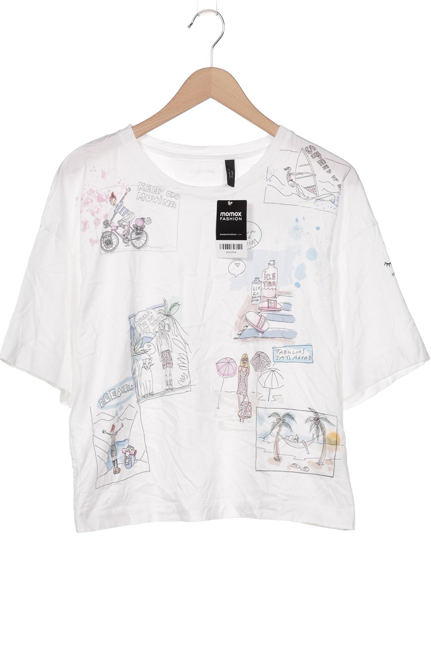 

Marc Cain Damen T-Shirt, weiß, Gr. 42
