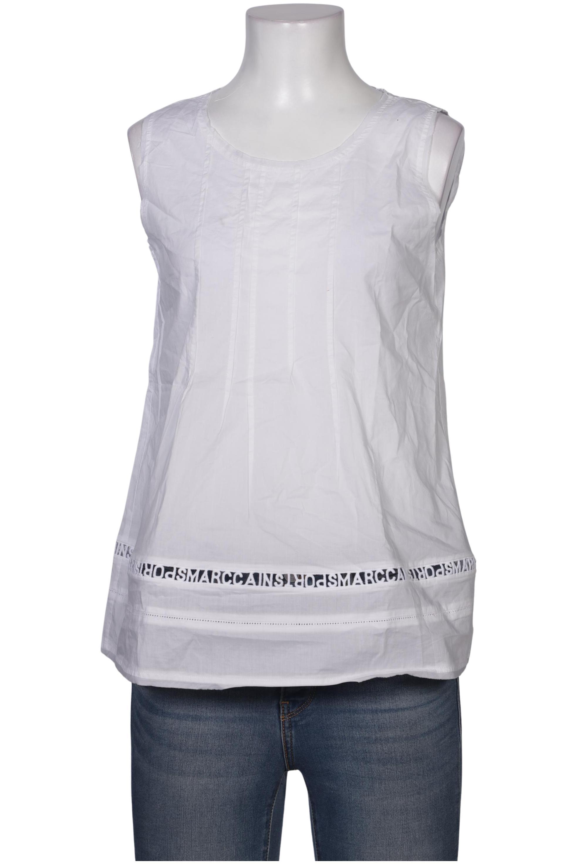

Marc Cain Damen Bluse, weiß, Gr. 38
