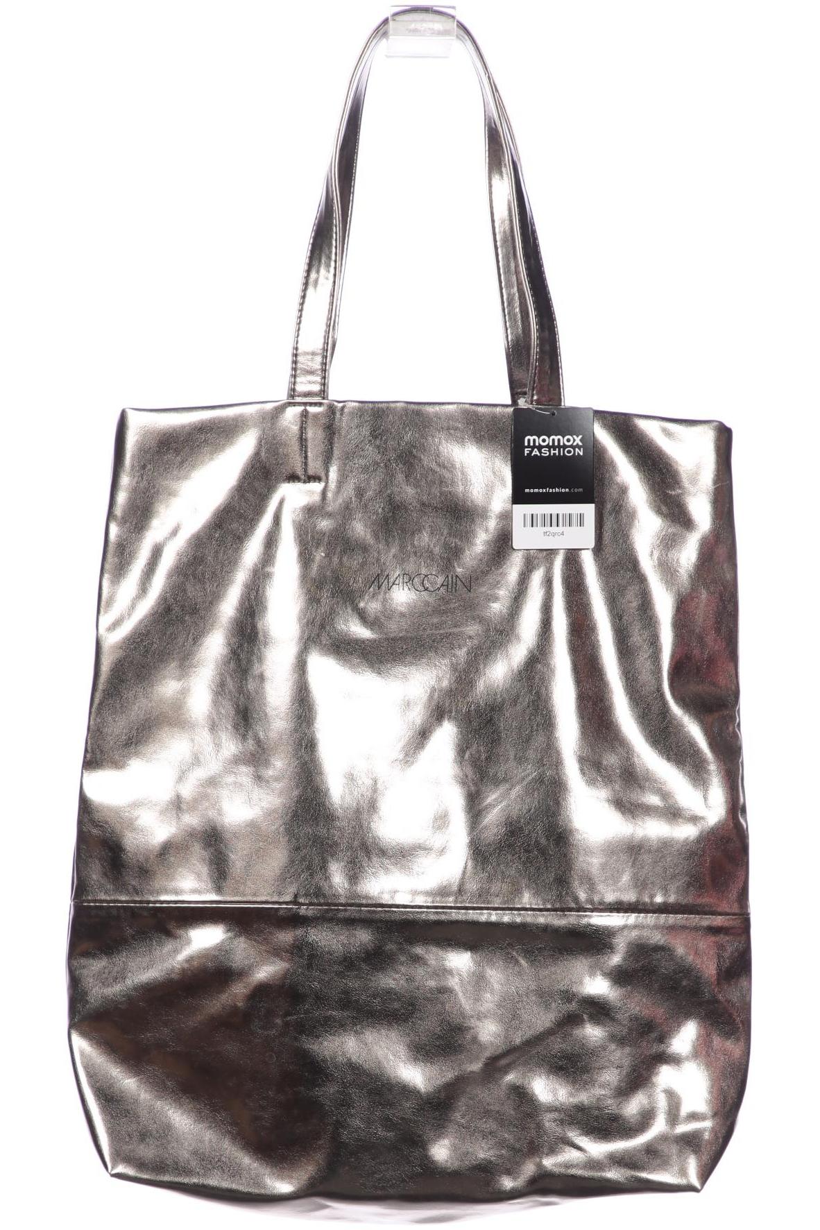 

Marc Cain Damen Handtasche, silber, Gr.
